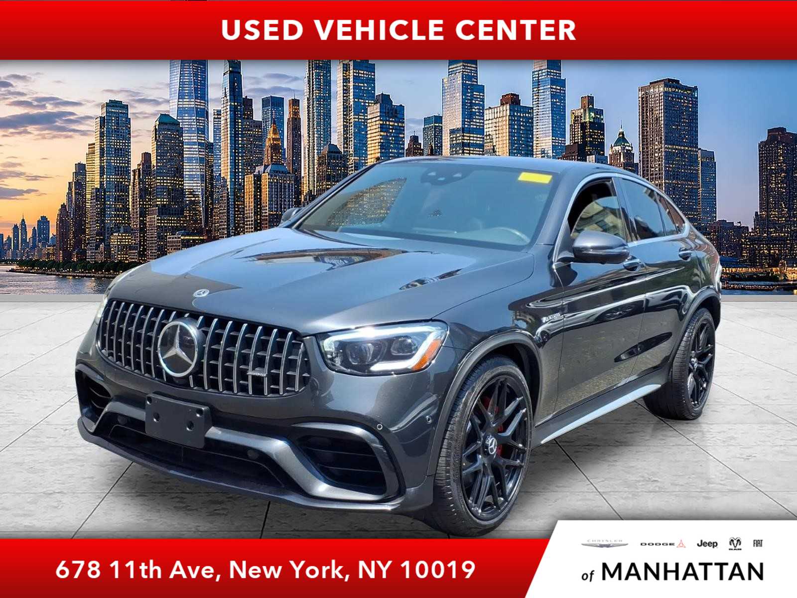 Gray (Graphite Grey Metallic) 2021 Mercedes-Benz GLC SUV / Crossover All-Wheel Drive 9-Speed Automatic