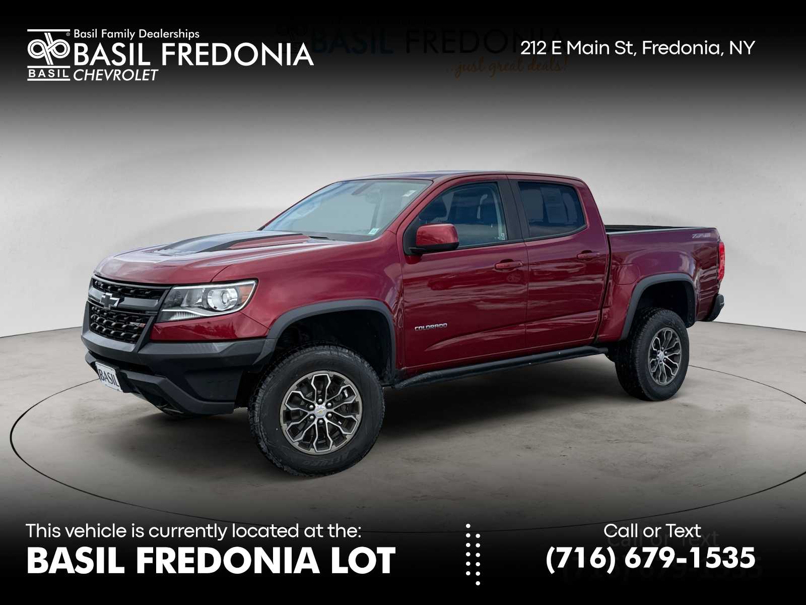 2018 Chevrolet Colorado ZR2 Crew Cab 4WD