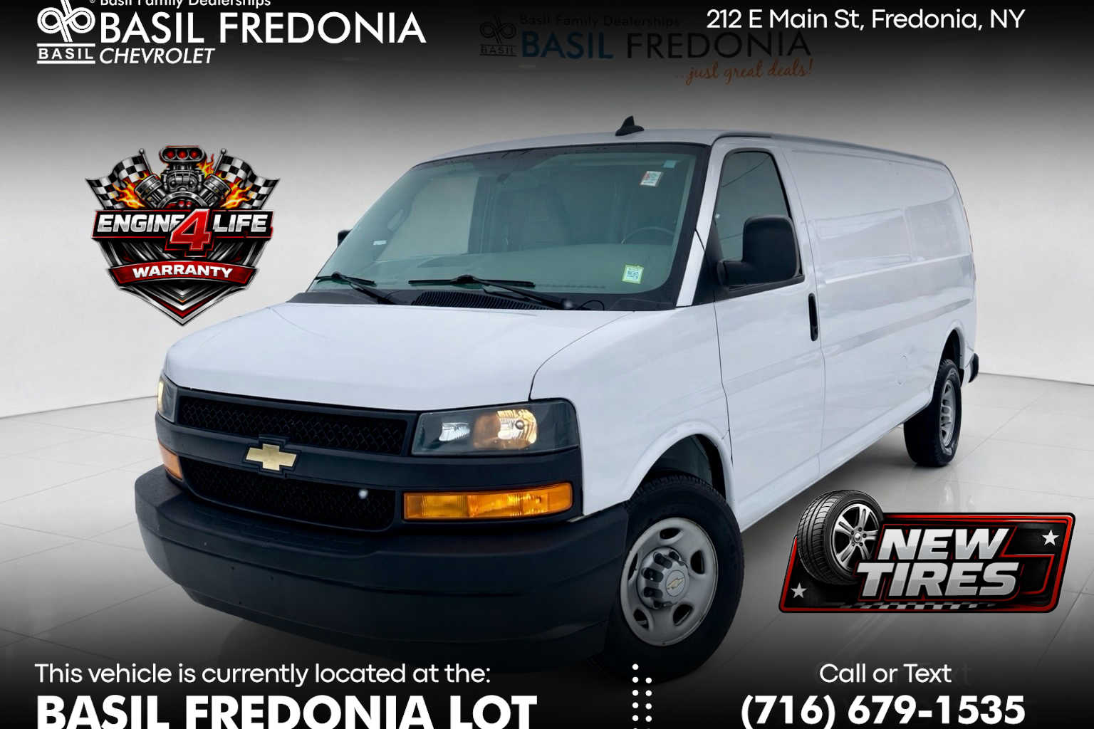 2023 Chevrolet Express Cargo 2500 Extended RWD