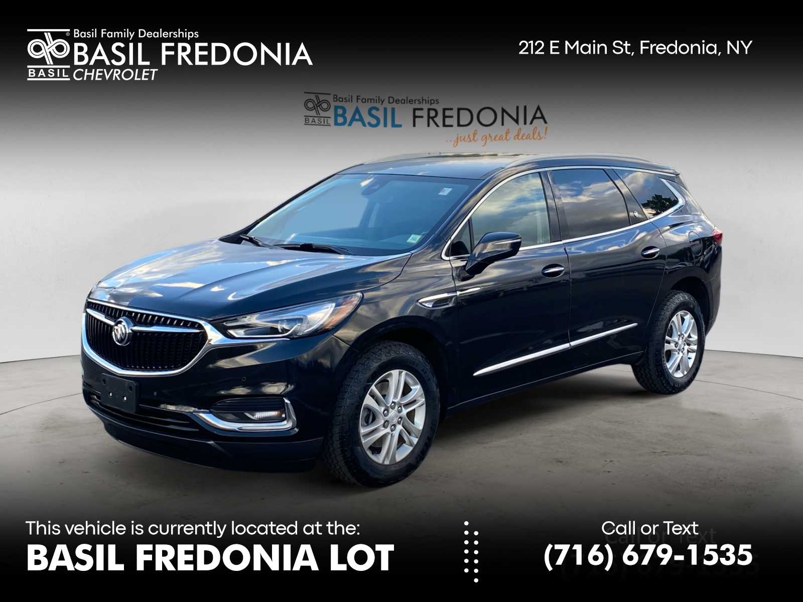 Black (Ebony Twilight Metallic) 2018 Buick Enclave SUV / Crossover Four-Wheel Drive 9-Speed Automatic