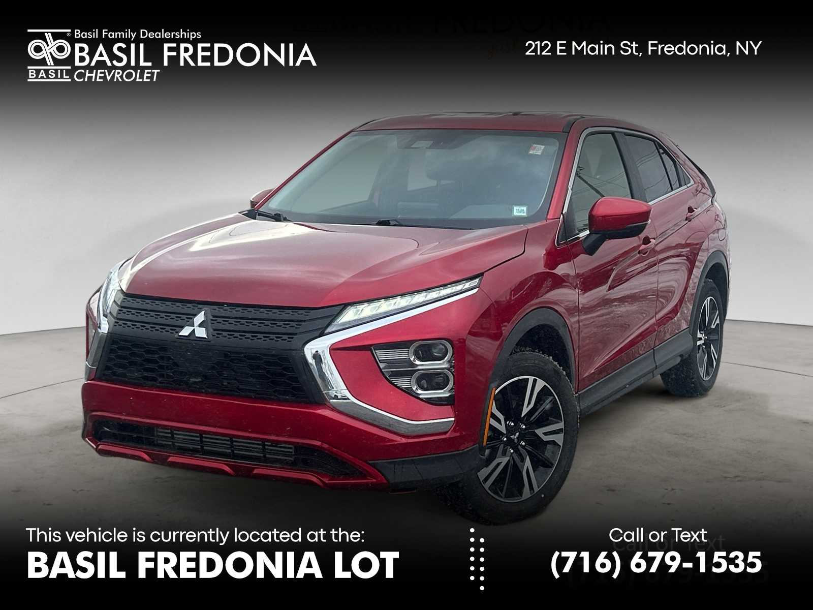 Red Diamond 2025 Mitsubishi Eclipse Cross SE S-AWC SUV / Crossover All-Wheel Drive Continuously Variable Transmission