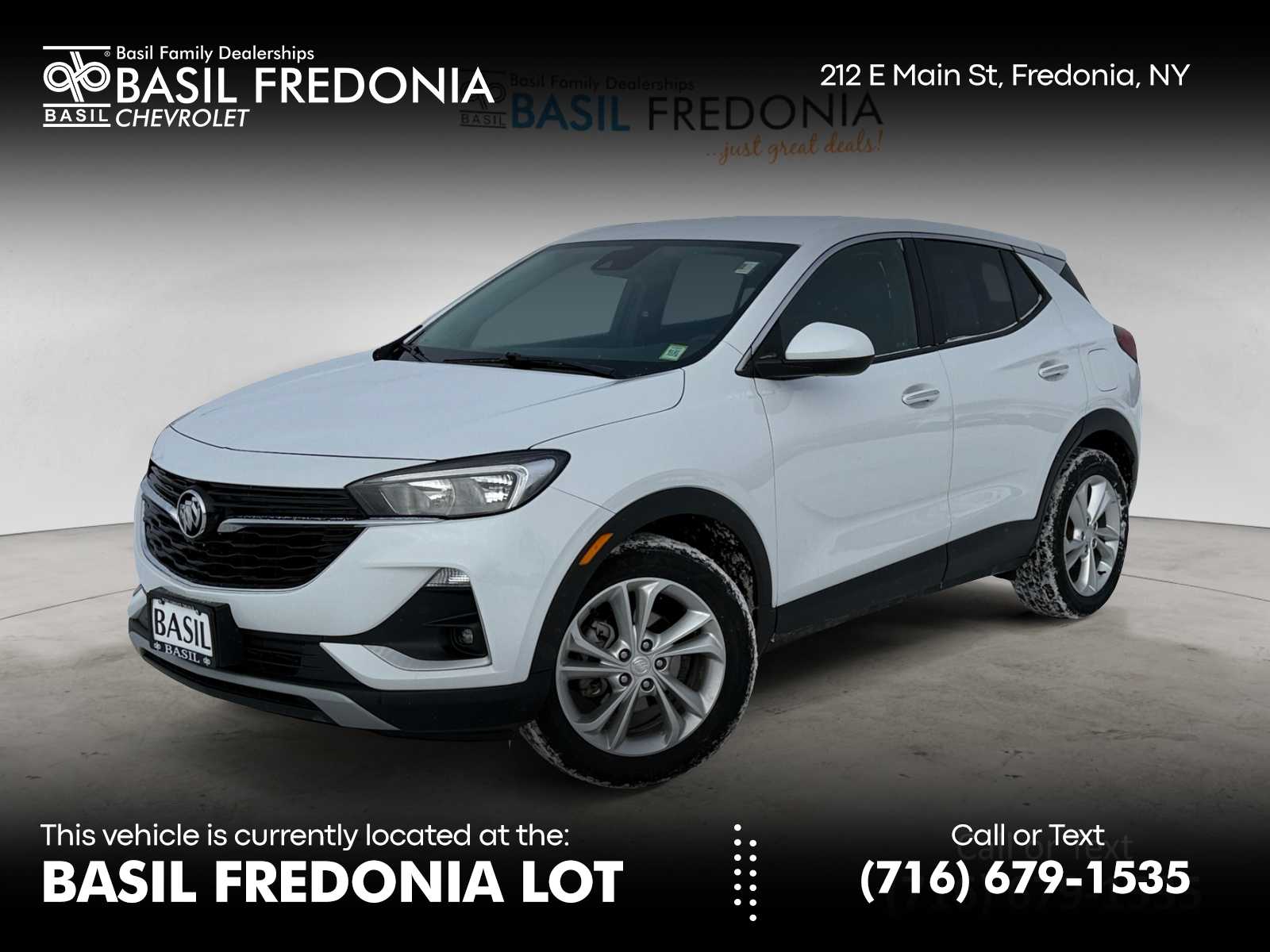 Summit White 2023 Buick Encore GX Preferred FWD SUV / Crossover Front-Wheel Drive Continuously Variable Transmission