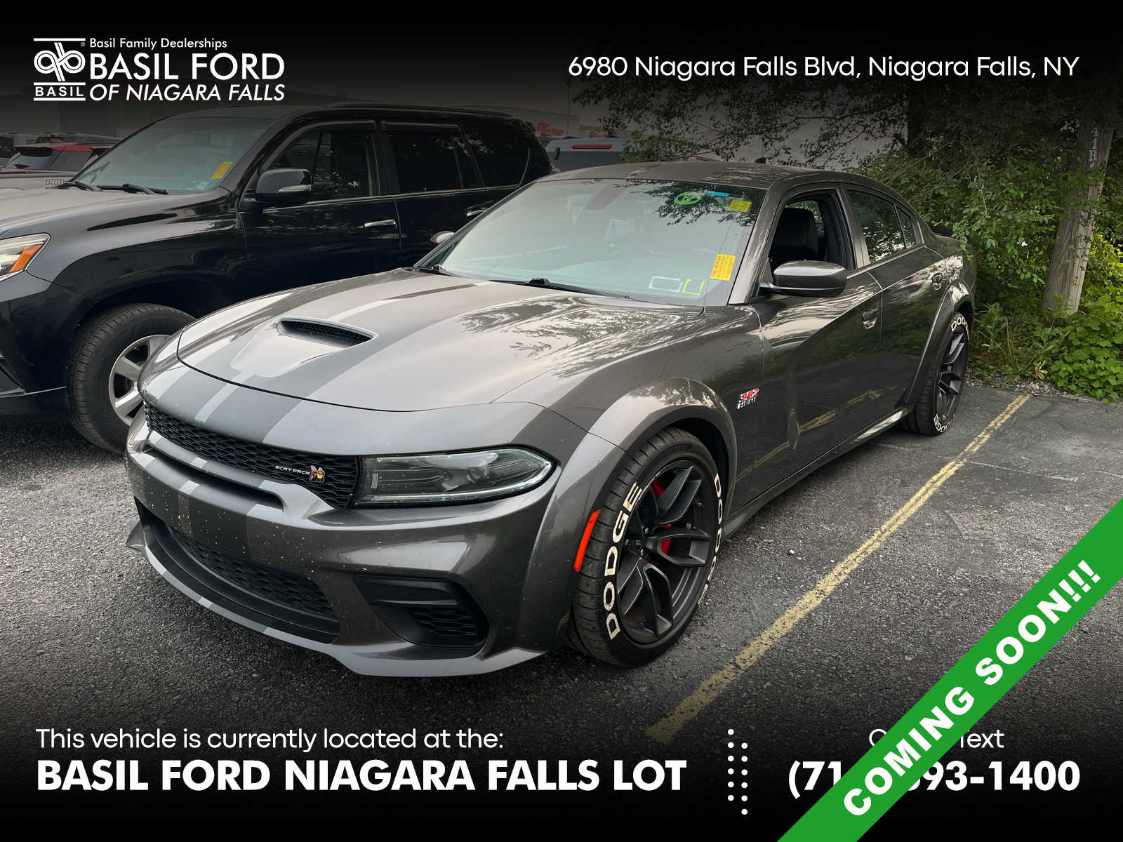 Gray (Granite Pearlcoat) 2022 Dodge Charger Sedan Rear-Wheel Drive 8-Speed Automatic