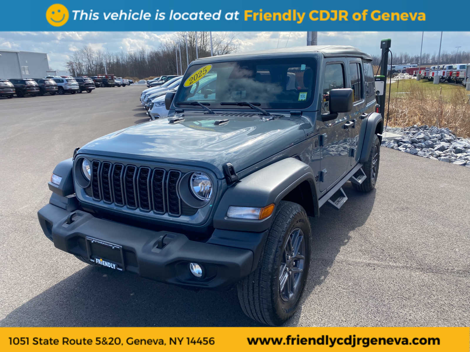 2025 Jeep Wrangler Sport S 4-Door 4WD