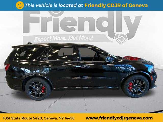 DB Black Clearcoat 2023 Dodge Durango SRT Hellcat Premium AWD SUV / Crossover All-Wheel Drive 8-Speed Automatic