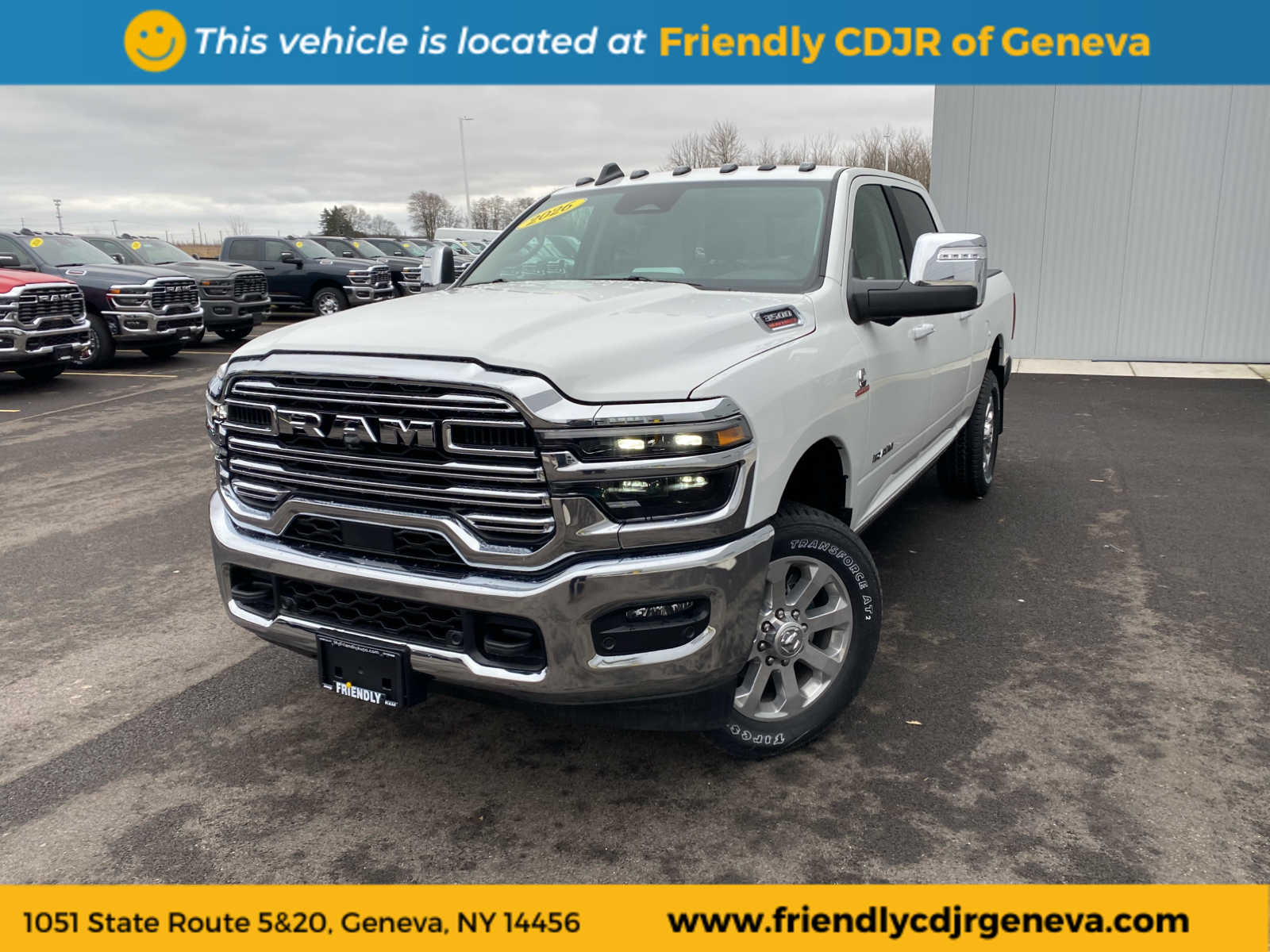 2026 RAM 3500 Laramie Crew Cab 4WD