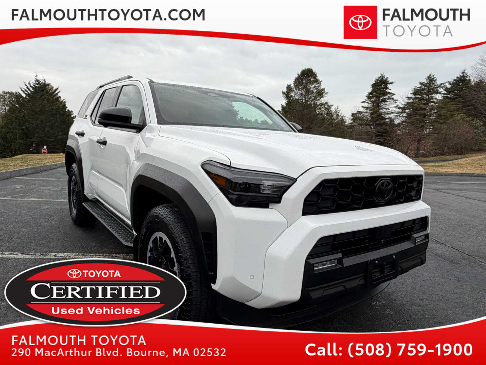 Ice Cap 2025 Toyota 4Runner TRD Off-Road Premium 4WD SUV / Crossover Four-Wheel Drive 8-Speed Automatic