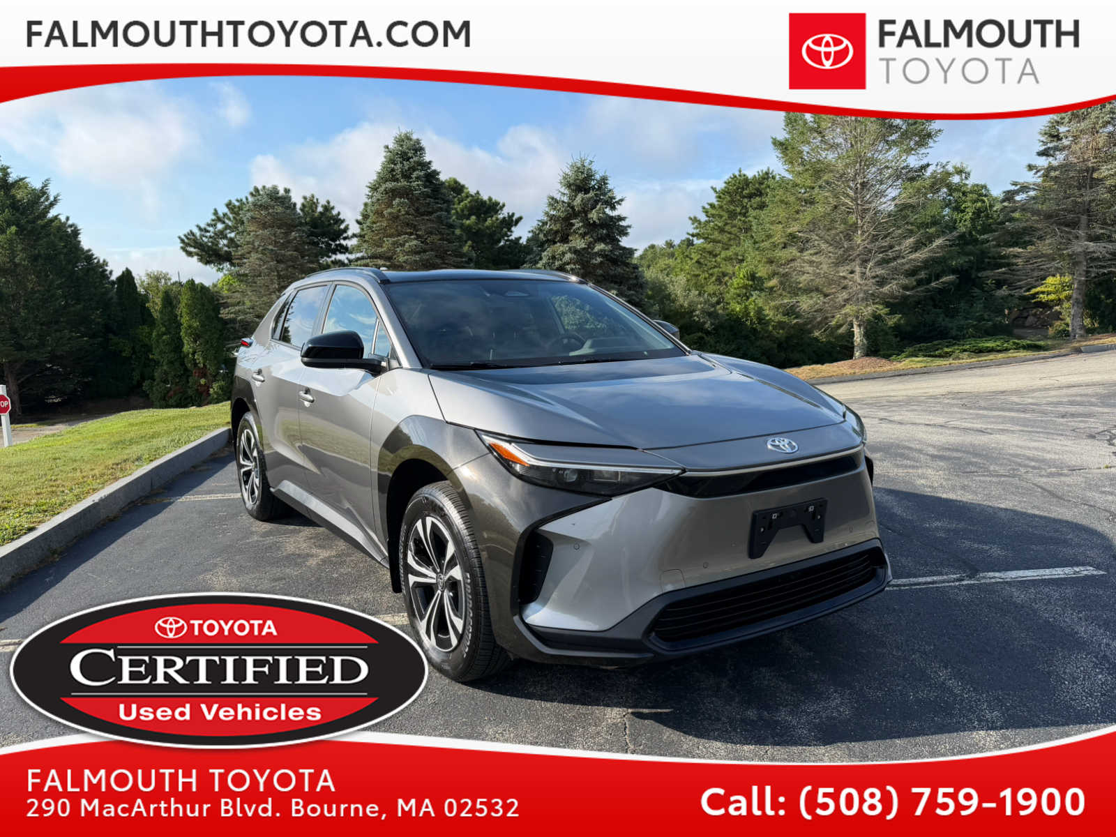 Heavy Metal 2024 Toyota bZ4X SUV / Crossover All-Wheel Drive 1-Speed Automatic