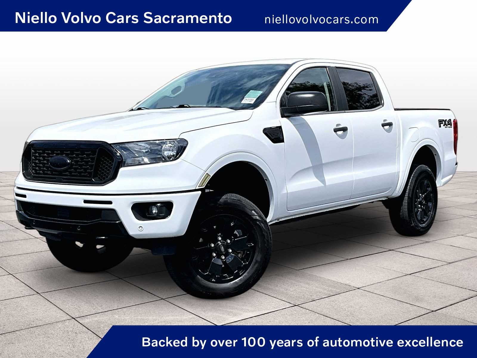 Oxford White 2019 Ford Ranger Pickup Truck Four-Wheel Drive Automatic