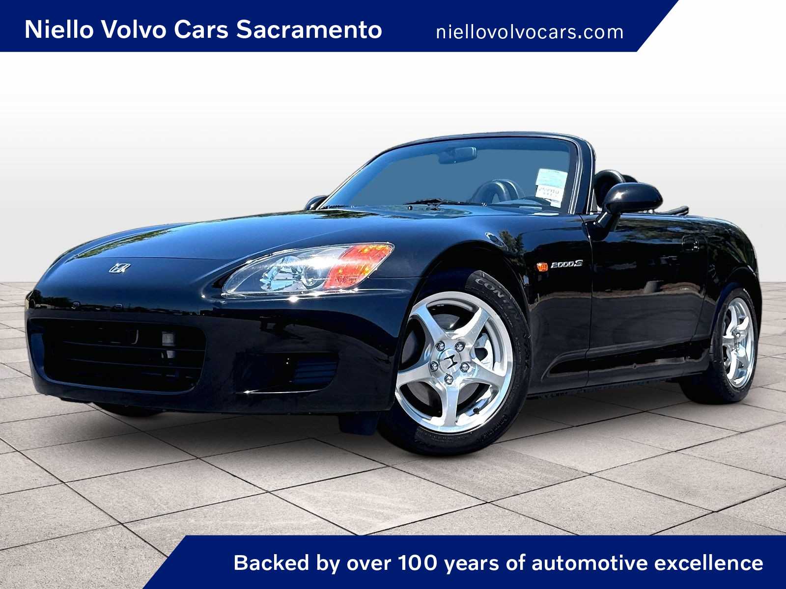 Berlina Black 2000 Honda S2000 Roadster Convertible Rear-Wheel Drive 6-Speed Manual