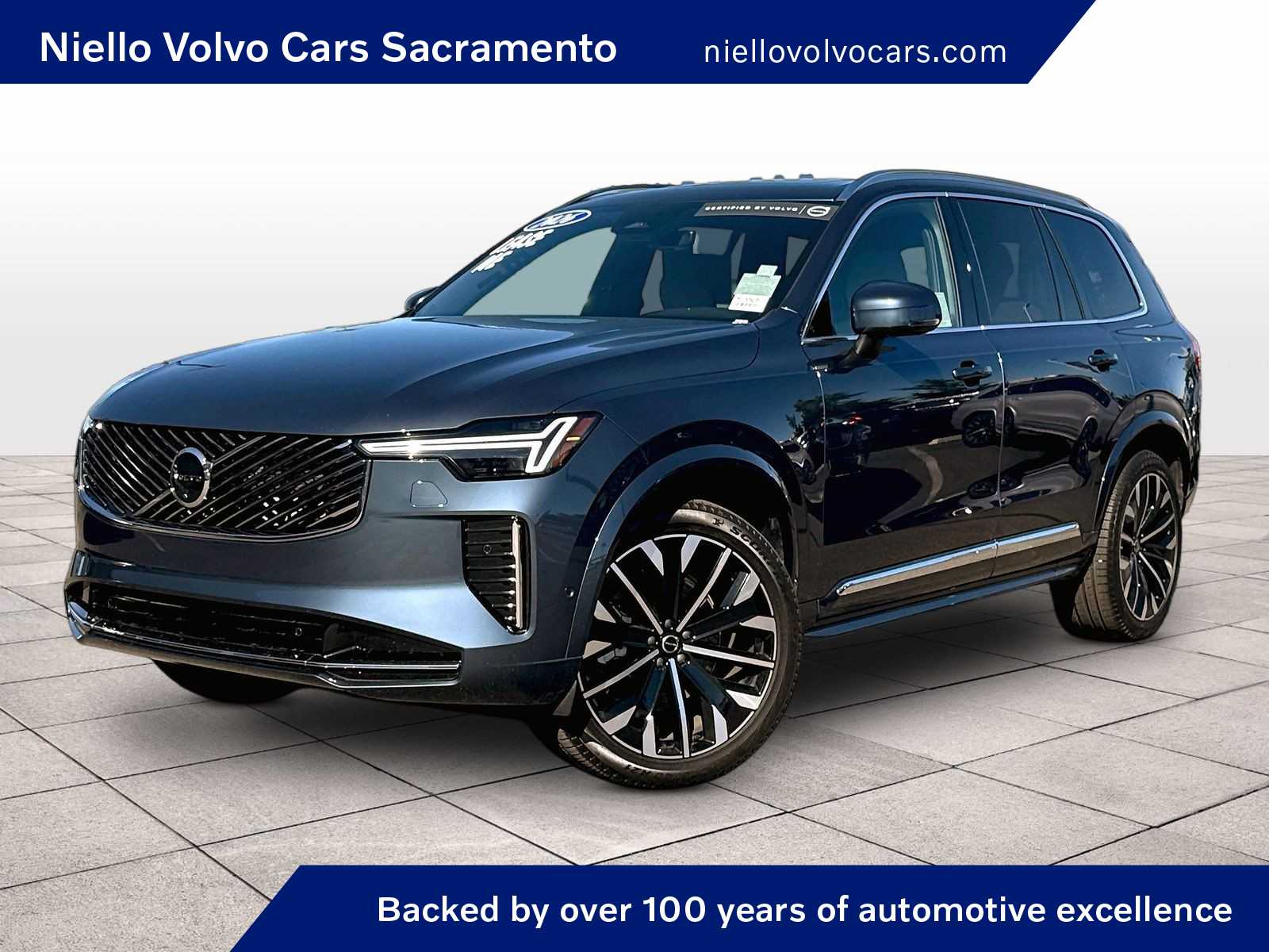 Denim Blue Metallic 2026 Volvo XC90 B6 Plus Bright Theme AWD SUV / Crossover 8-Speed Automatic