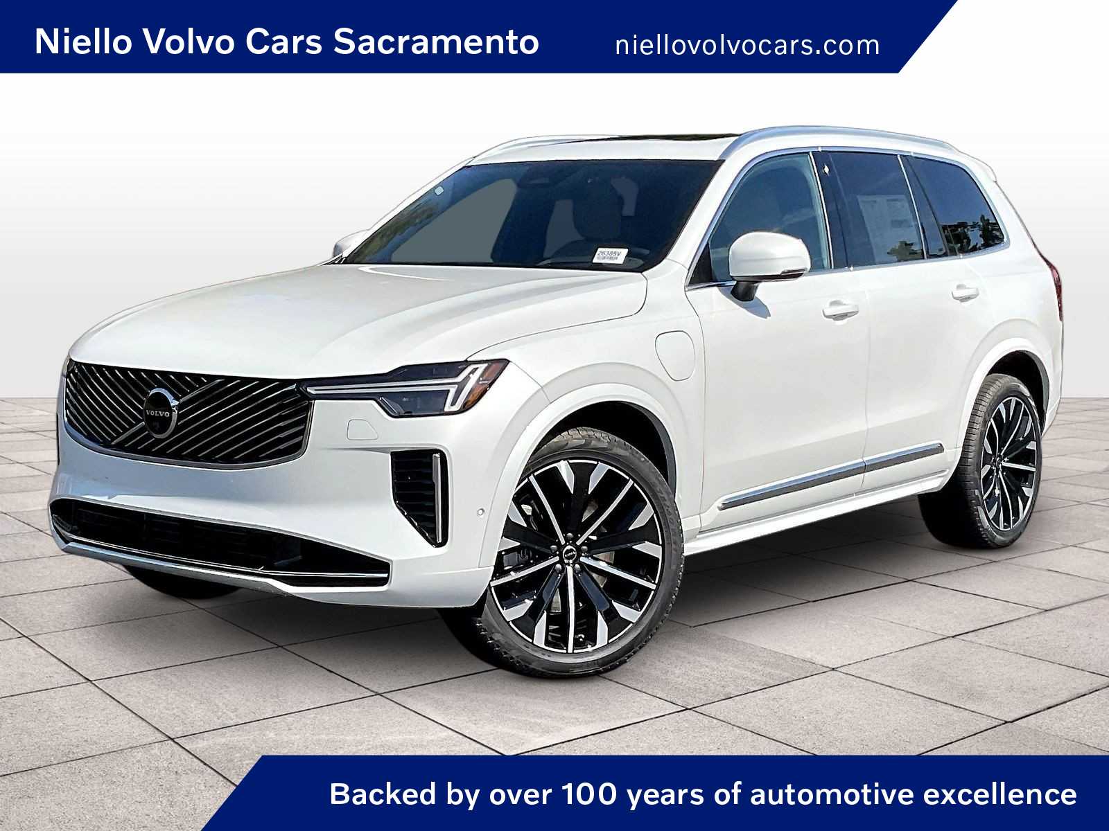 White 2026 Volvo XC90 Recharge T8 Ultra 7-Passenger eAWD SUV / Crossover All-Wheel Drive 8-Speed Automatic