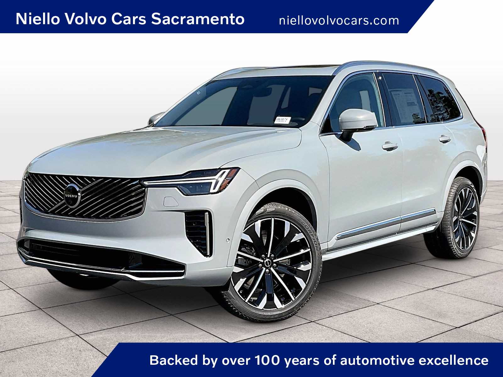 Gray (VAPOUR GREY) 2026 Volvo XC90 B5 Plus 7-Passenger AWD SUV / Crossover All-Wheel Drive 8-Speed Automatic