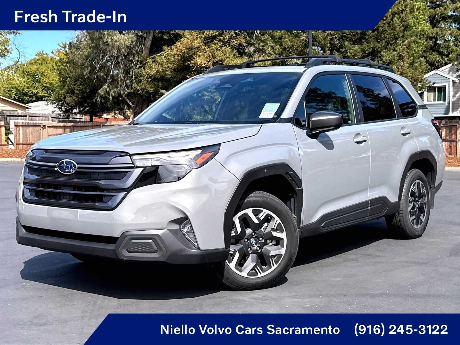River Rock Pearl 2025 Subaru Forester SUV / Crossover All-Wheel Drive Continuously Variable Transmission