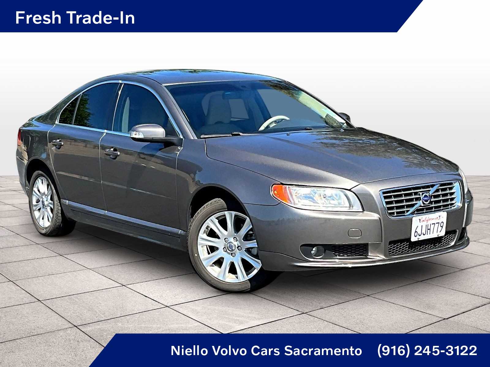 Gray (Oyster Grey Metallic) 2009 Volvo S80 3.2 Sedan Front-Wheel Drive 6-Speed Automatic