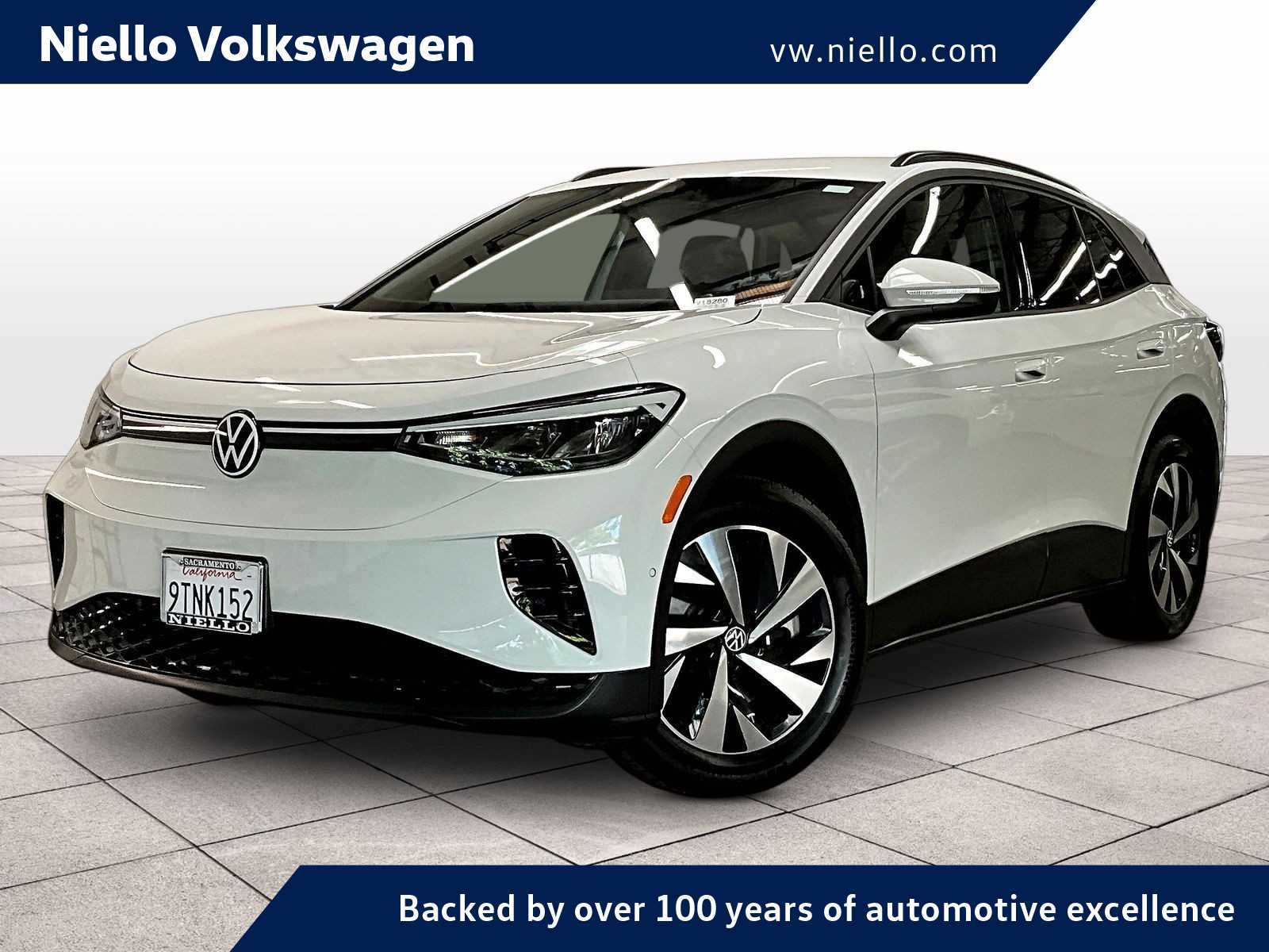 Pure White 2024 Volkswagen ID.4 Standard RWD SUV / Crossover Rear-Wheel Drive 1-Speed Automatic