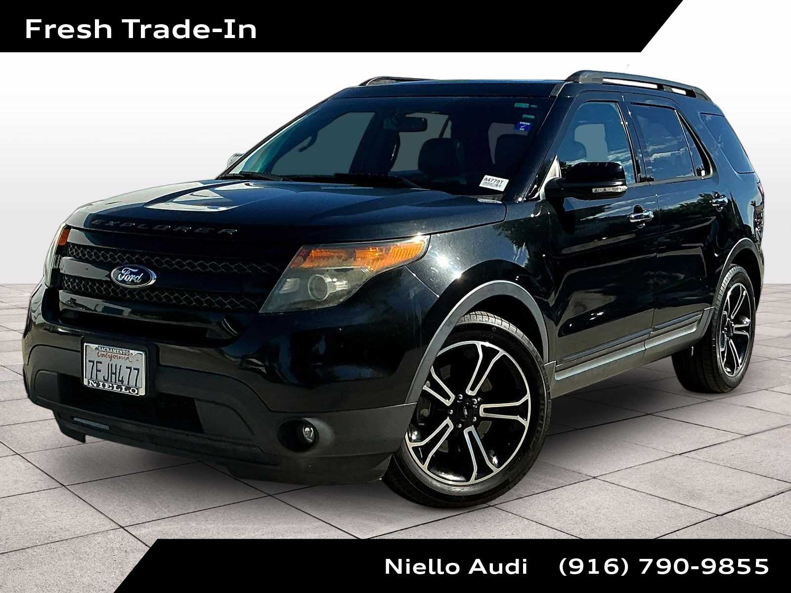 Tuxedo Black Metallic 2014 Ford Explorer Sport 4WD SUV / Crossover All-Wheel Drive 6-Speed Automatic