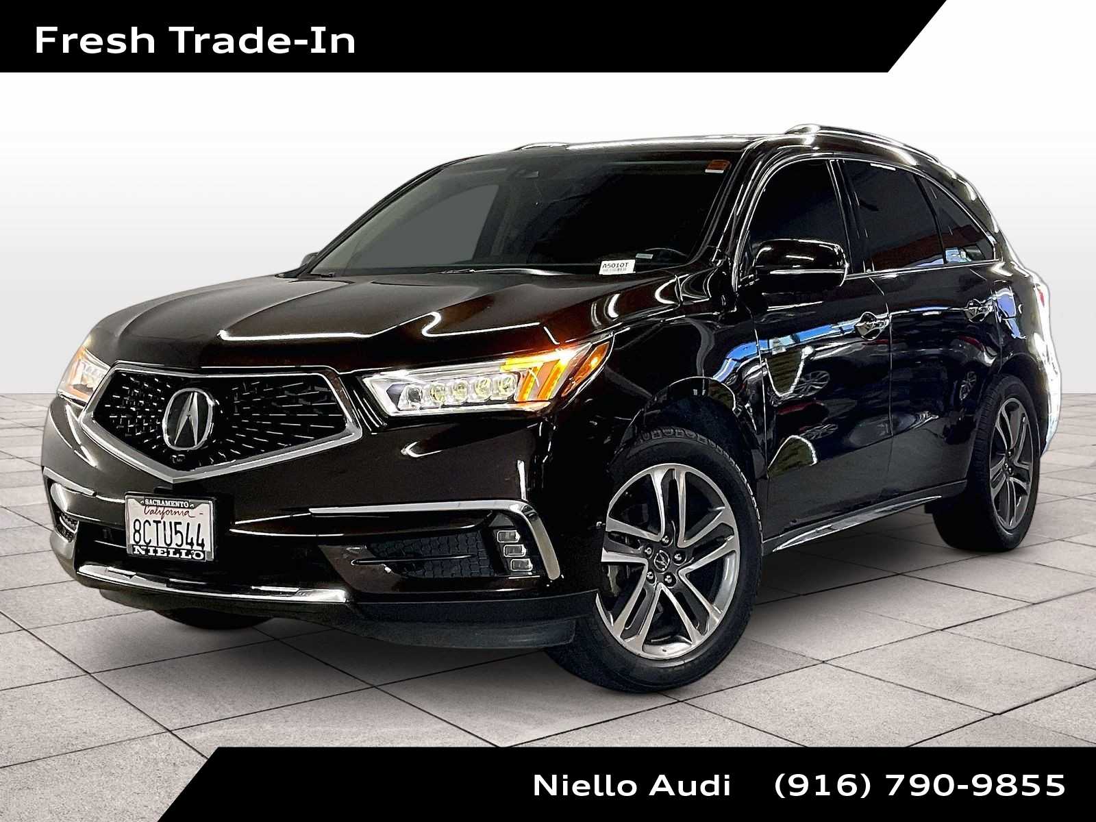 Black Copper Pearl 2018 Acura MDX FWD with Advance Package SUV / Crossover Front-Wheel Drive 9-Speed Automatic