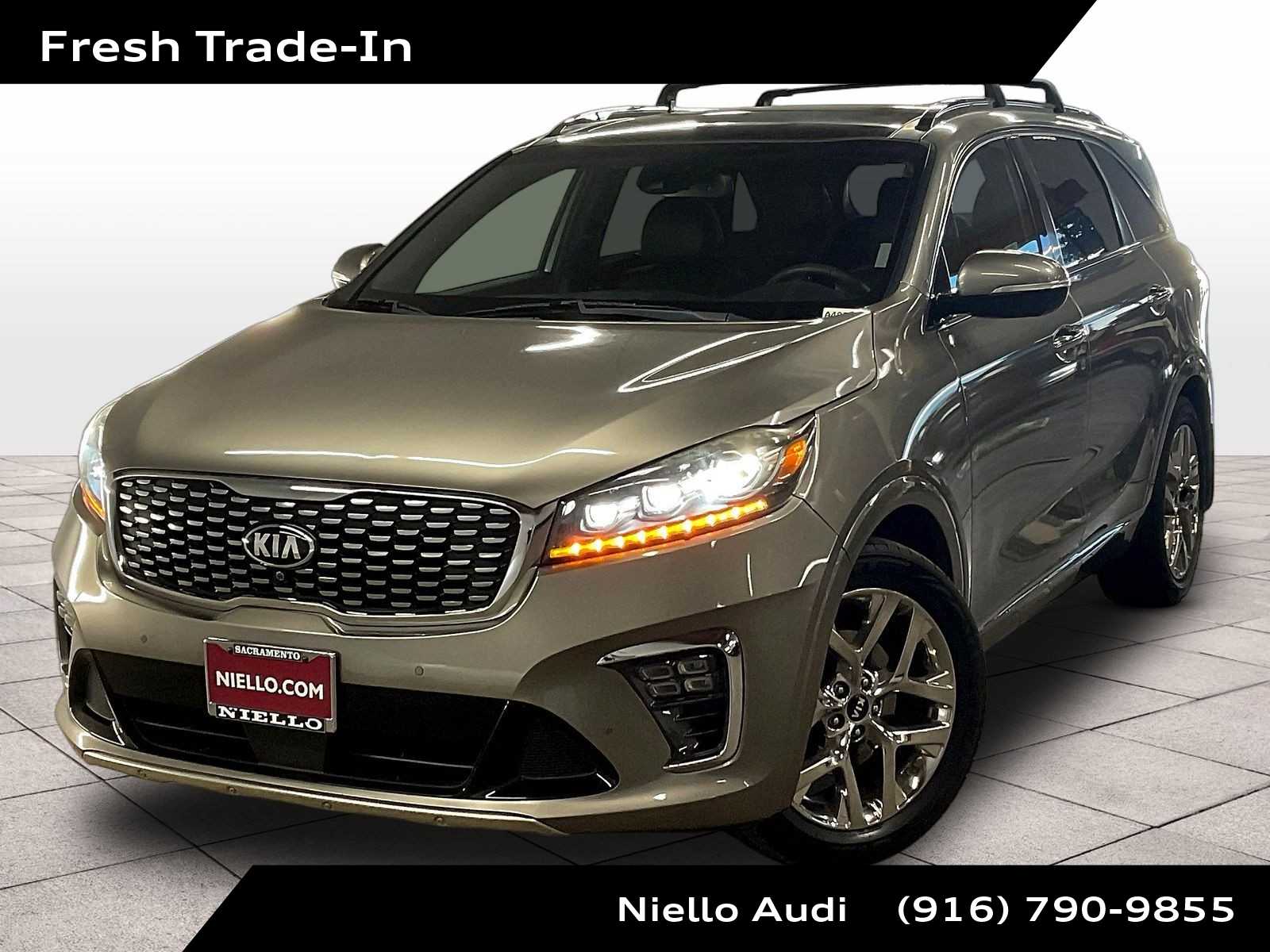 Titanium Silver 2019 Kia Sorento SX Limited V6 FWD SUV / Crossover Front-Wheel Drive 8-Speed Automatic