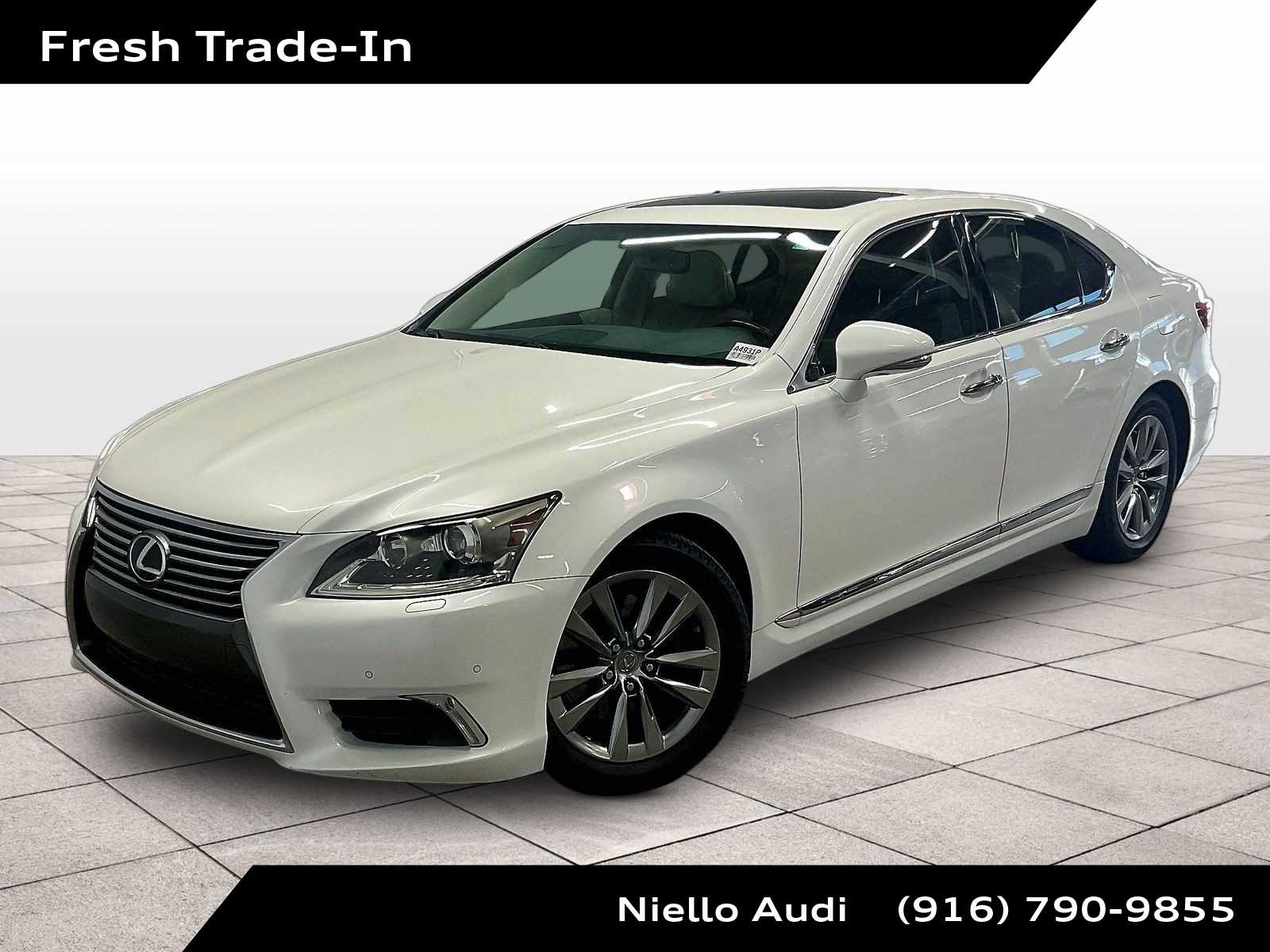 Starfire Pearl 2014 Lexus LS 460 RWD Sedan Rear-Wheel Drive 8-Speed Automatic