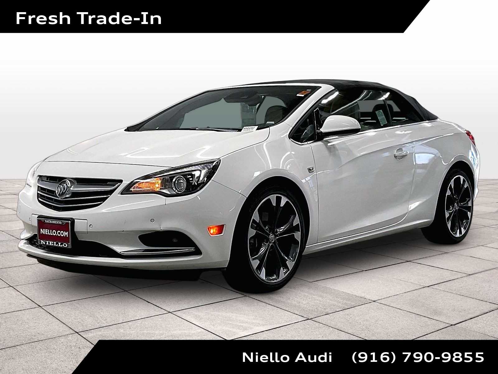 Summit White 2016 Buick Cascada Premium FWD Convertible Front-Wheel Drive 6-Speed Automatic