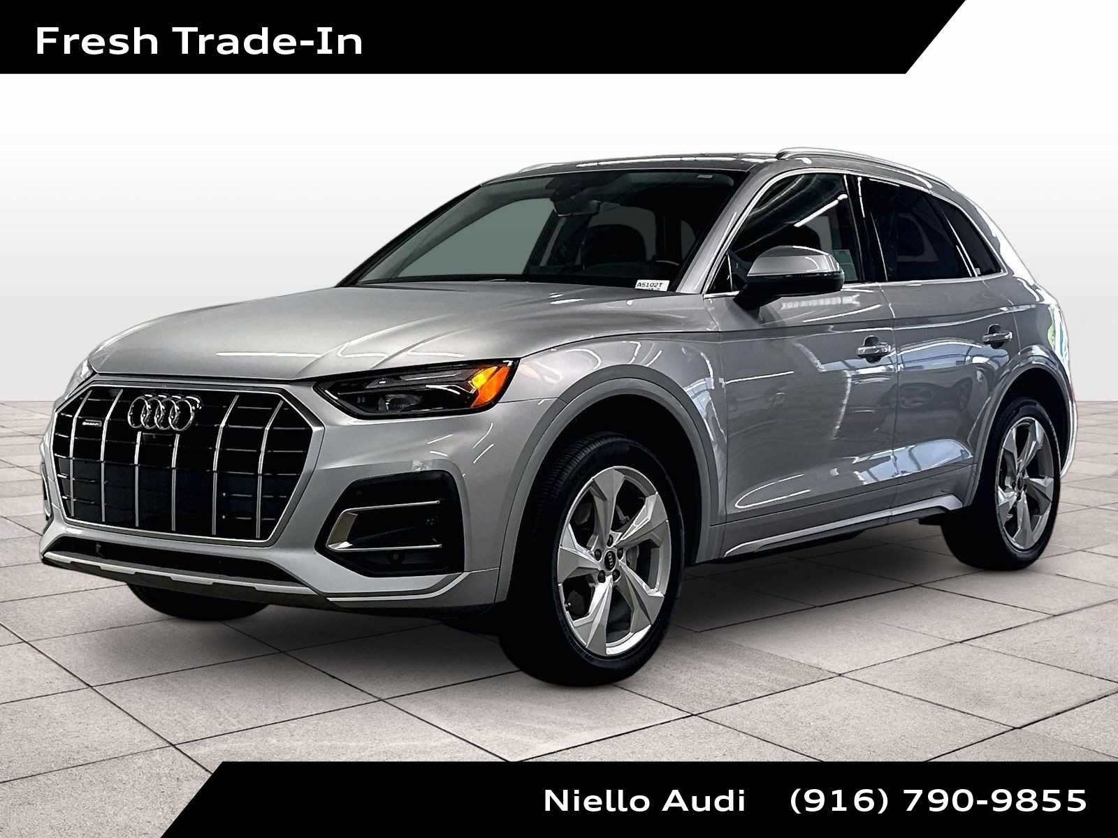Florett Silver Metallic 2021 Audi Q5 quattro Premium Plus 45 TFSI SUV / Crossover All-Wheel Drive 7-Speed Automatic