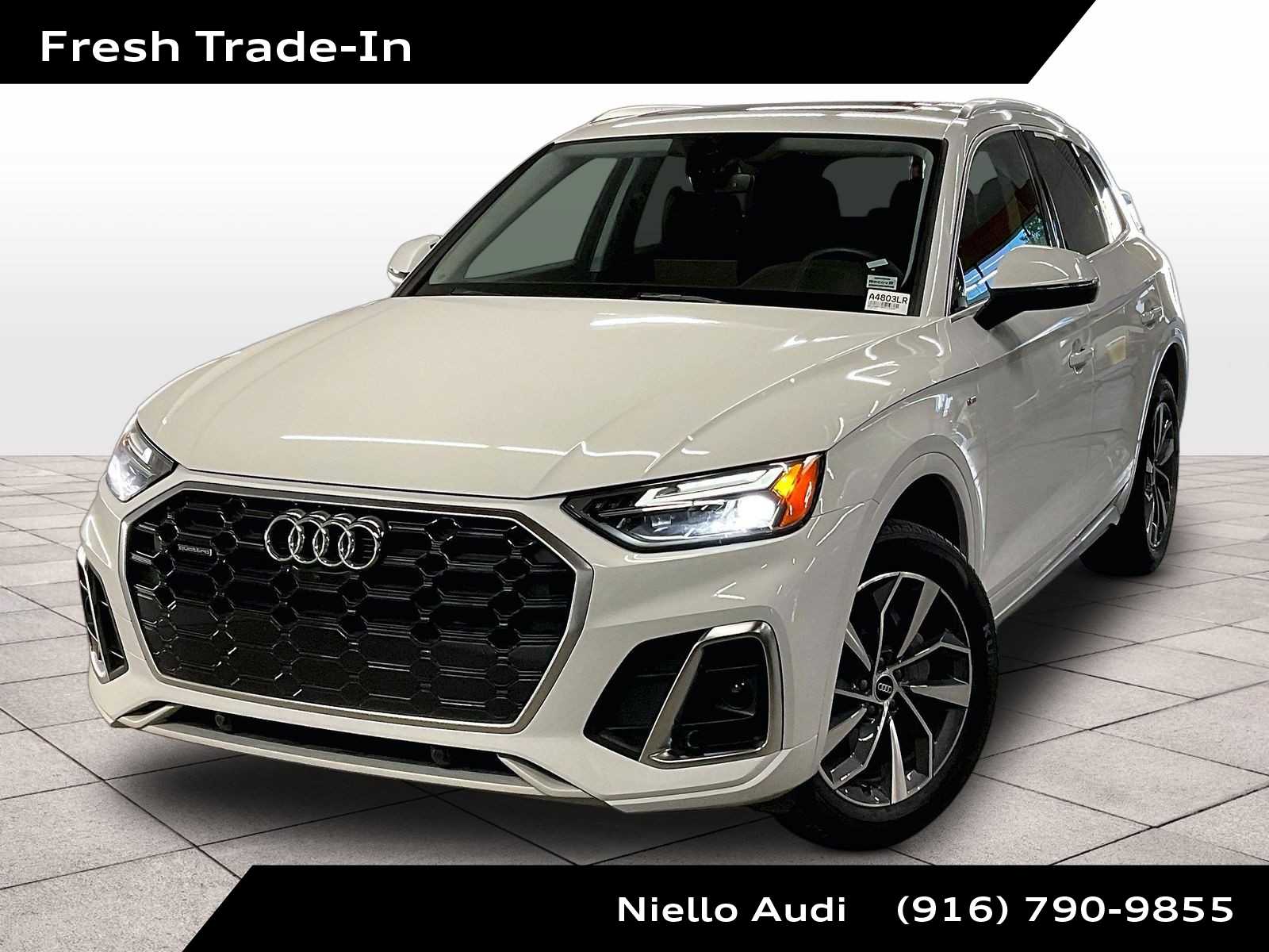 Glacier White Metallic 2023 Audi Q5 quattro Premium Plus S Line 45 TFSI SUV / Crossover All-Wheel Drive 7-Speed Automatic
