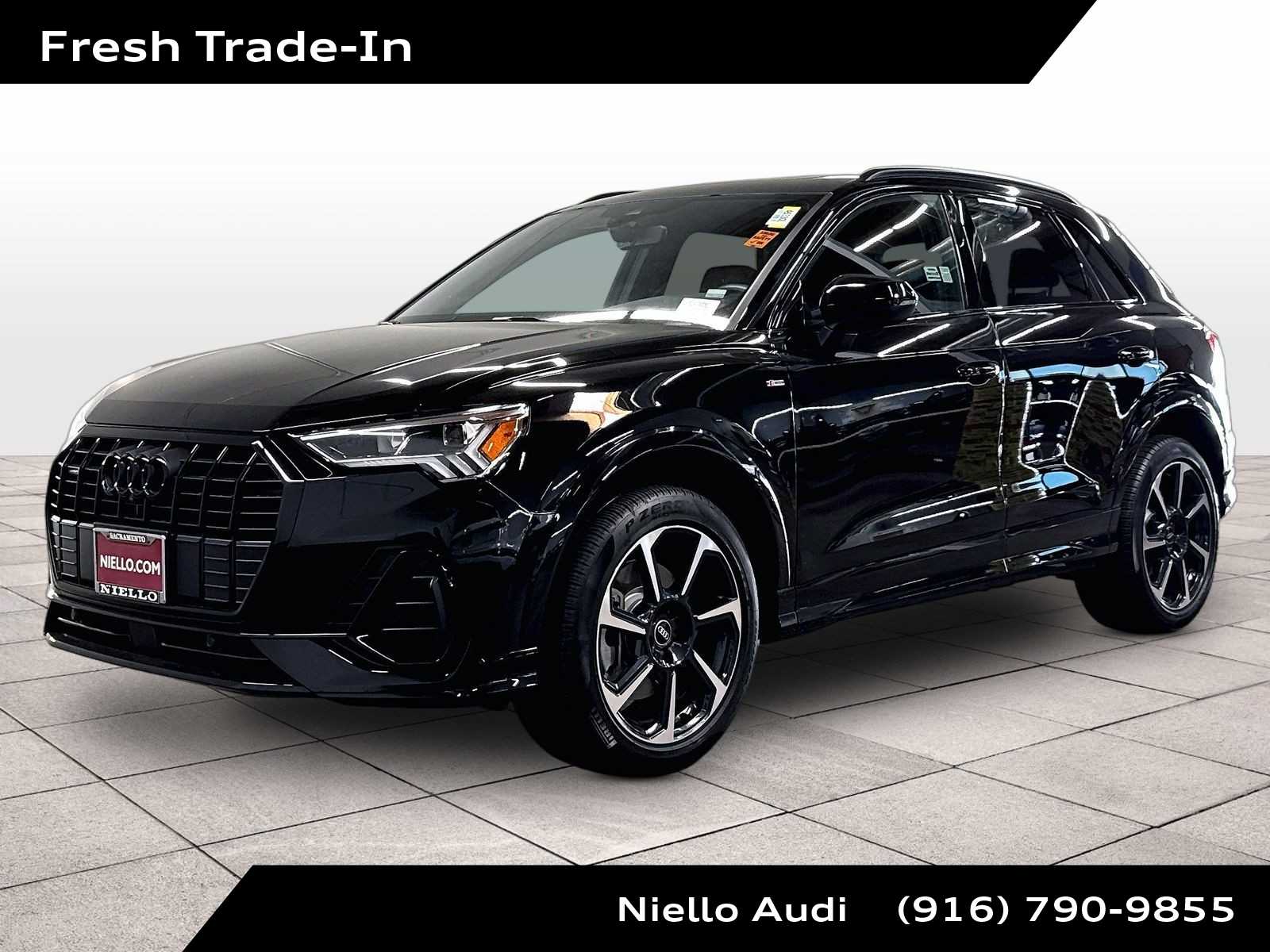 Mythos Black Metallic 2025 Audi Q3 SUV / Crossover All-Wheel Drive 8-Speed Automatic