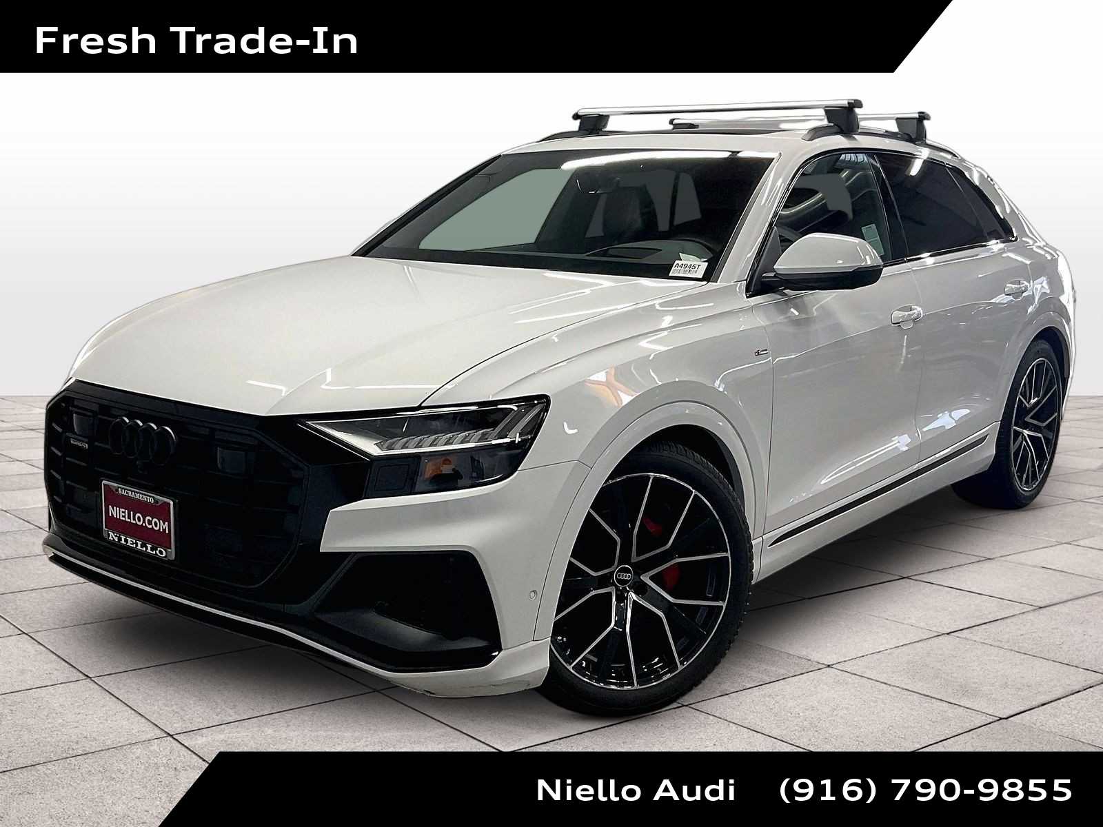 Glacier White Metallic 2022 Audi Q8 quattro Prestige 55 TFSI SUV / Crossover All-Wheel Drive 8-Speed Automatic