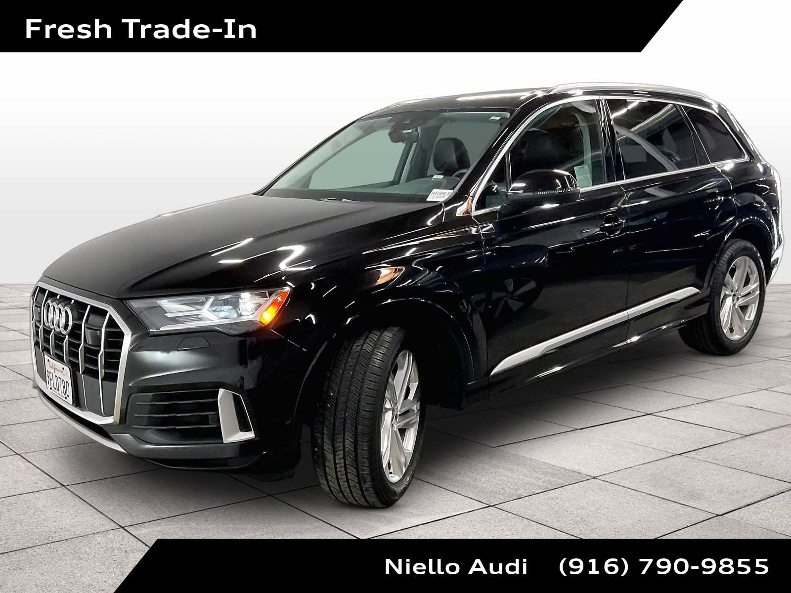 Mythos Black Metallic 2023 Audi Q7 quattro Premium Plus 55 TFSI SUV / Crossover All-Wheel Drive 8-Speed Automatic