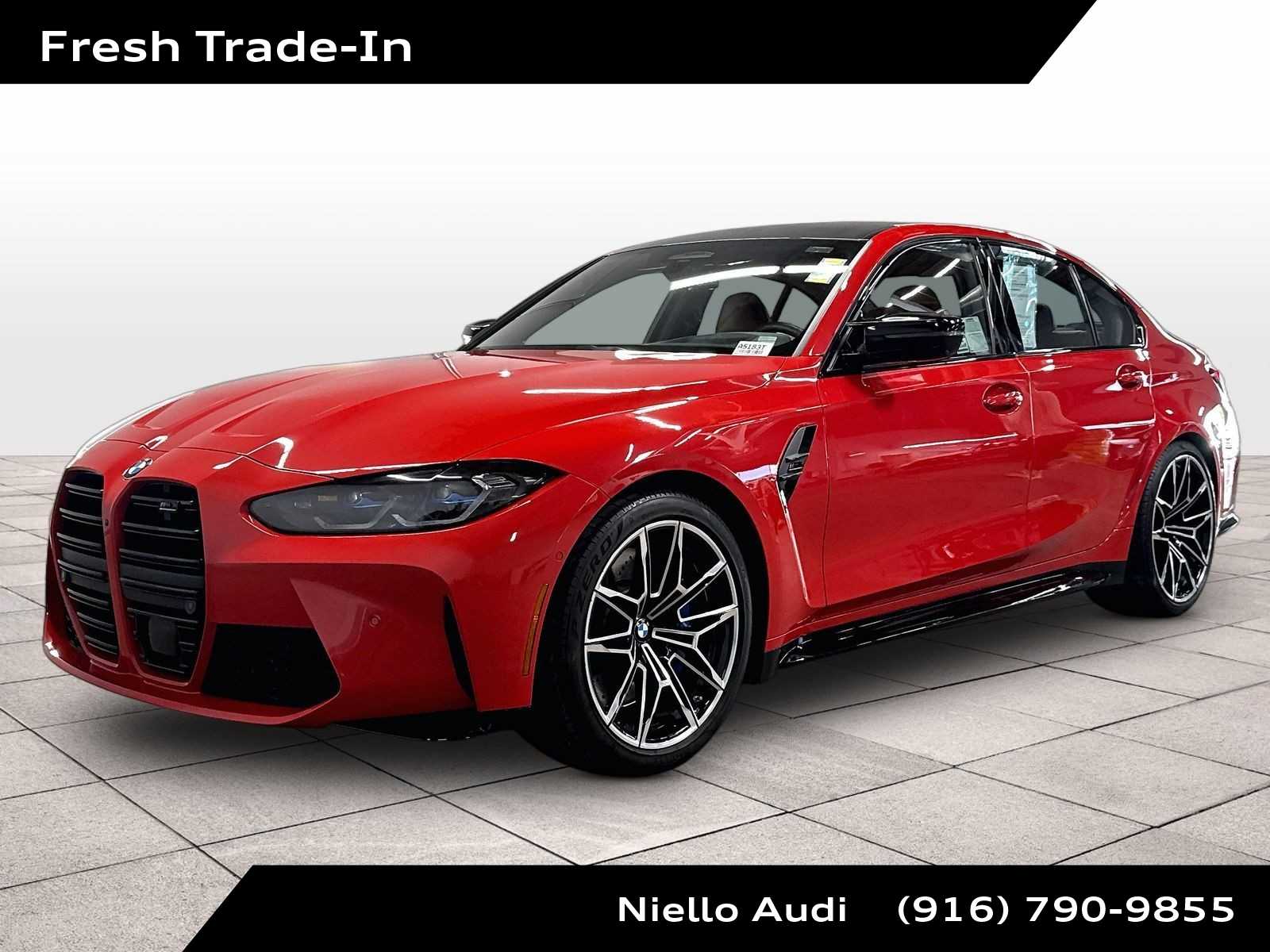 Toronto Red Metallic 2022 BMW M3 Competition xDrive AWD Sedan All-Wheel Drive 8-Speed Automatic