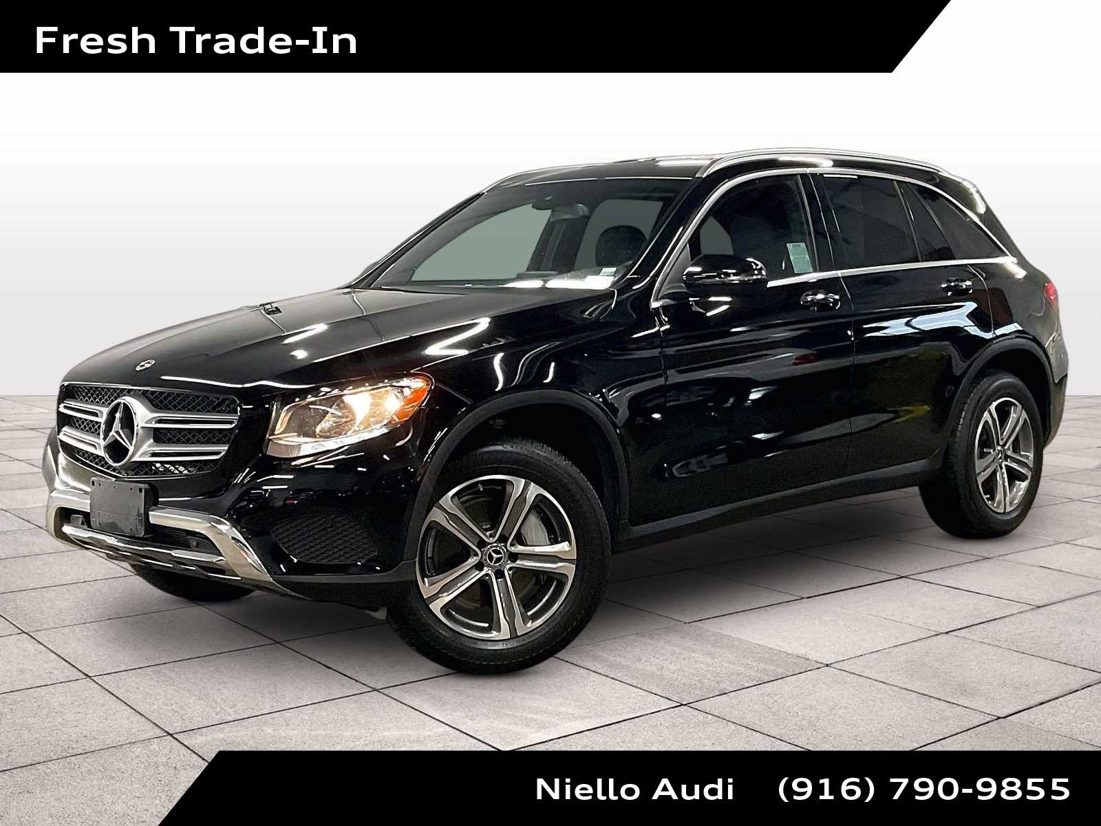 Black 2019 Mercedes-Benz GLC 300 4MATIC SUV / Crossover All-Wheel Drive 9-Speed Automatic