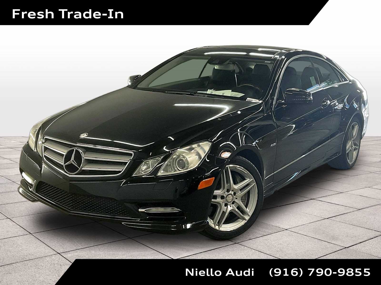 Obsidian Black Metallic 2012 Mercedes-Benz E-Class E 550 Coupe Coupe Rear-Wheel Drive 7-Speed Automatic