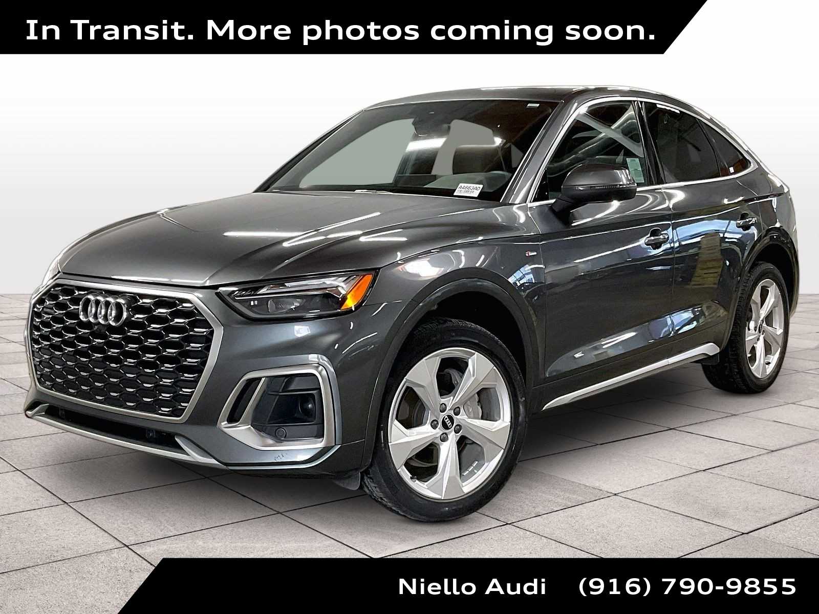 Daytona Gray Pearl Effect 2023 Audi Q5 Sportback quattro Premium Plus S Line 45 TFSI AWD Sedan All-Wheel Drive 7-Speed Automatic