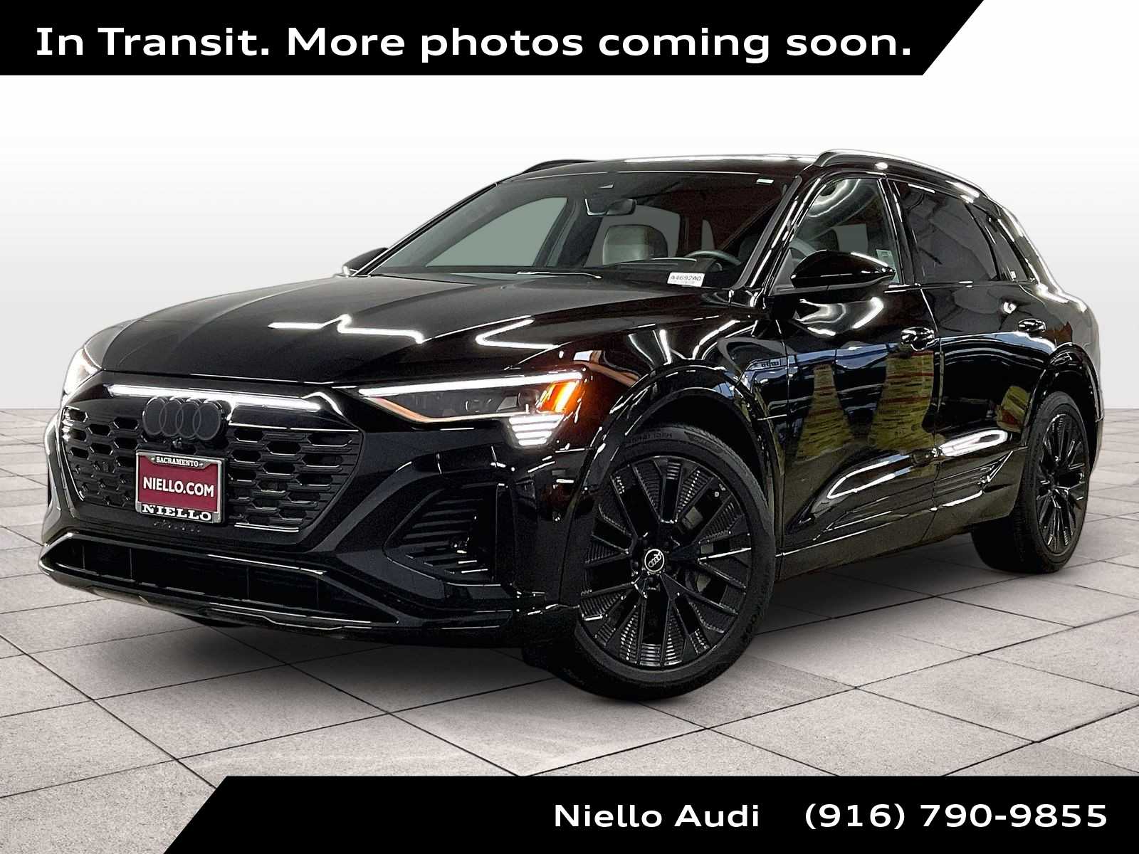 Mythos Black Metallic 2024 Audi Q8 e-tron quattro Prestige AWD SUV / Crossover All-Wheel Drive 1-Speed Automatic