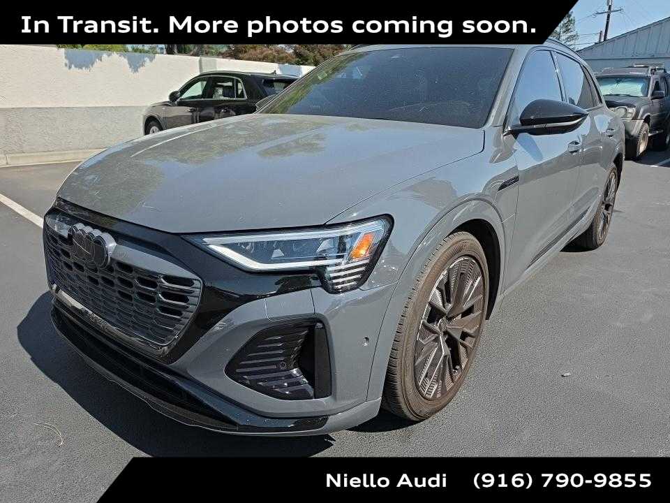 Magnet Gray 2024 Audi Q8 e-tron SUV / Crossover All-Wheel Drive 1-Speed Automatic