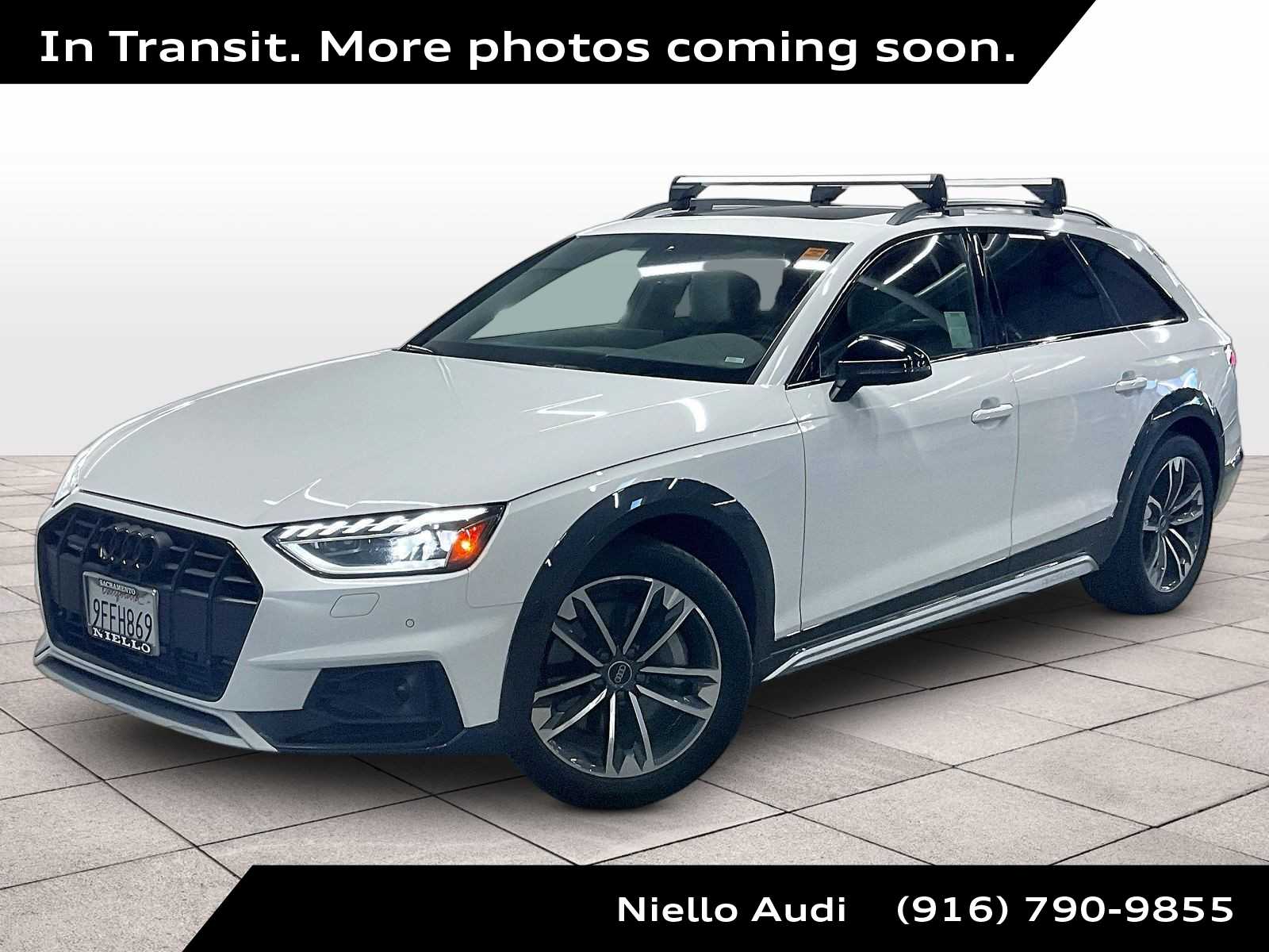 Glacier White Metallic 2023 Audi A4 Allroad quattro Premium Plus 45 TFSI AWD Wagon All-Wheel Drive 8-Speed Automatic