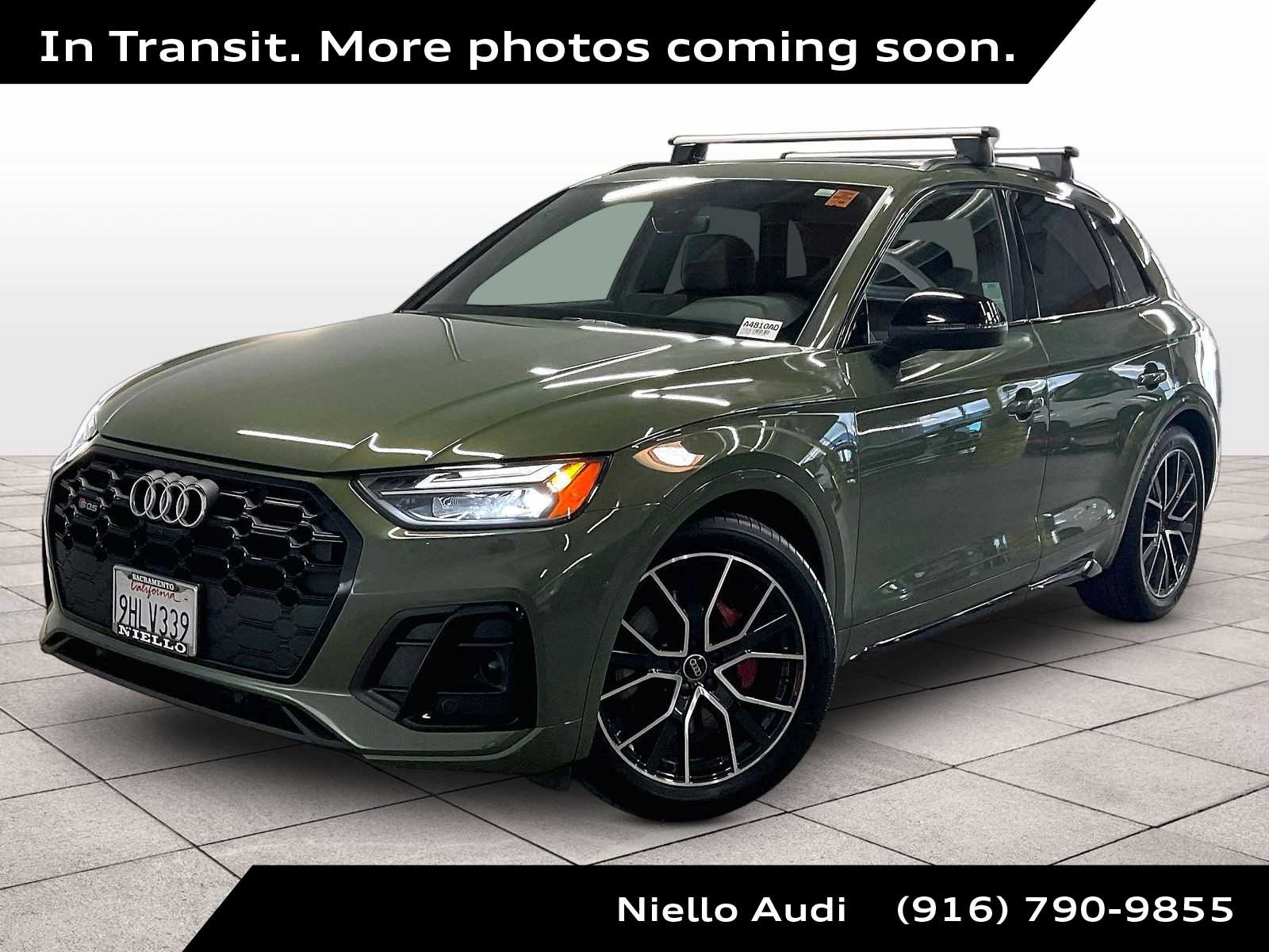 District Green Metallic 2023 Audi SQ5 3.0T quattro Premium Plus AWD SUV / Crossover All-Wheel Drive 8-Speed Automatic