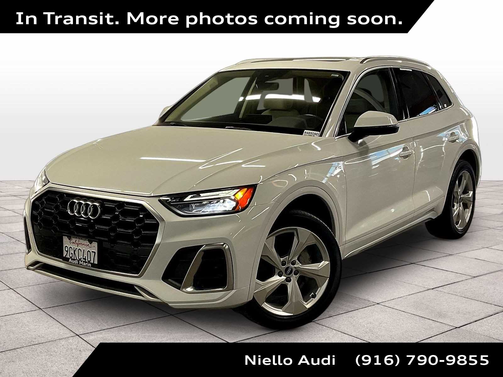 Glacier White Metallic 2023 Audi Q5 quattro Premium Plus S Line 45 TFSI SUV / Crossover All-Wheel Drive 7-Speed Automatic