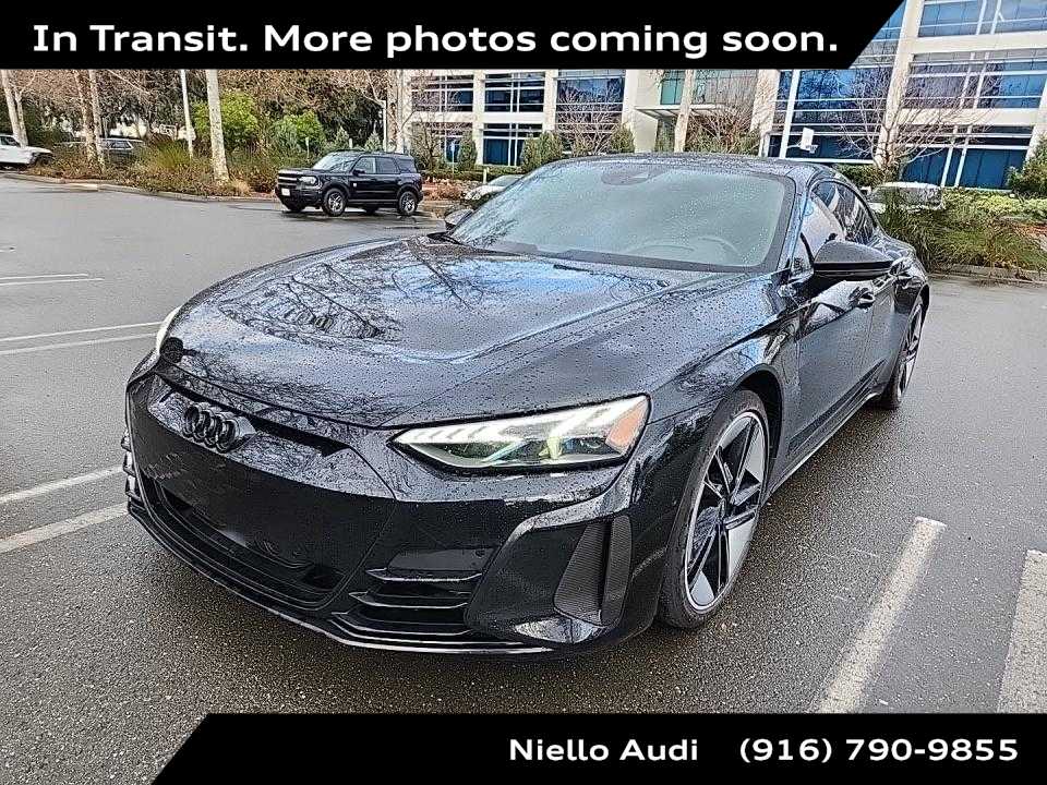Mythos Black Metallic 2024 Audi RS e-tron GT quattro AWD Sedan All-Wheel Drive 2-Speed Automatic