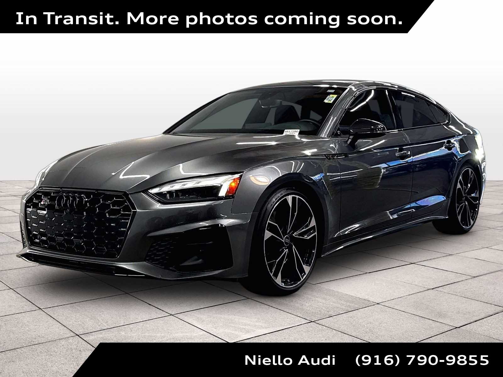 Daytona Gray Pearl Effect 2023 Audi S5 Sportback 3.0T quattro Premium Plus AWD Sedan All-Wheel Drive 8-Speed Automatic
