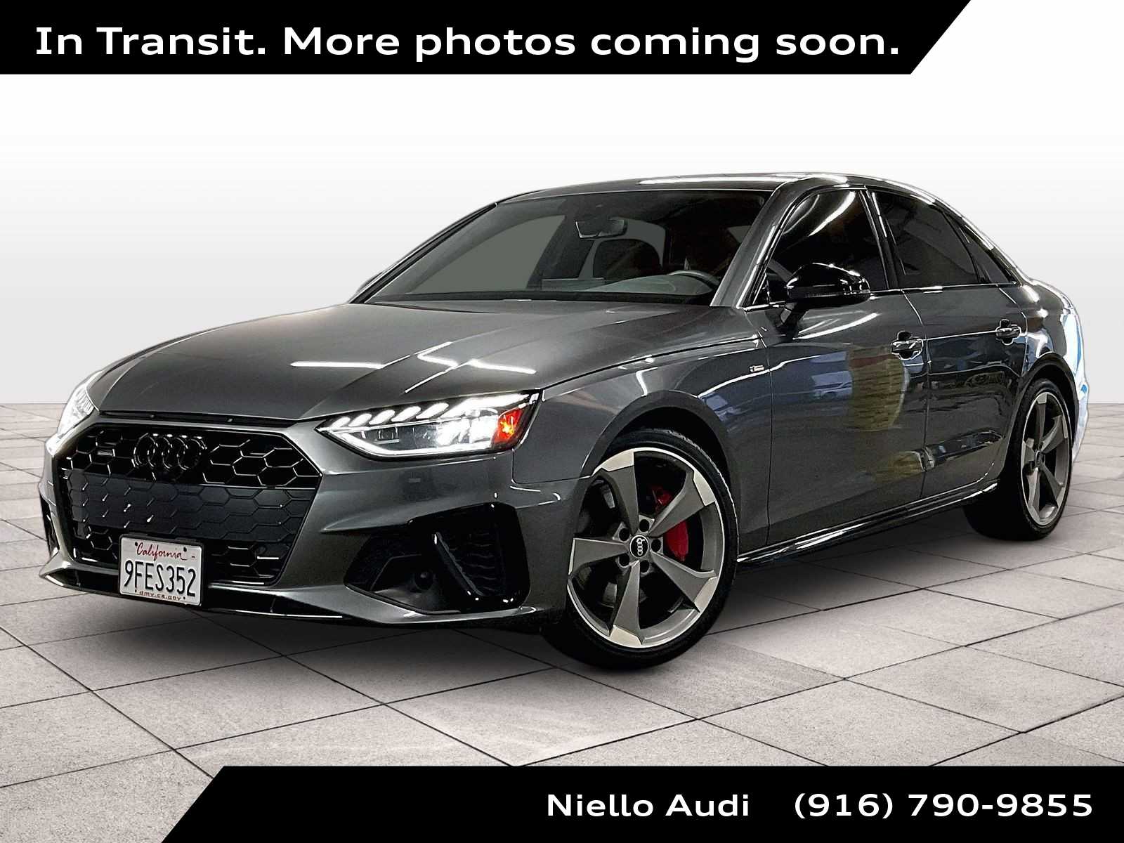 Daytona Gray Pearl Effect 2023 Audi A4 quattro Premium Plus S Line 45 TFSI AWD Sedan All-Wheel Drive 7-Speed Automatic