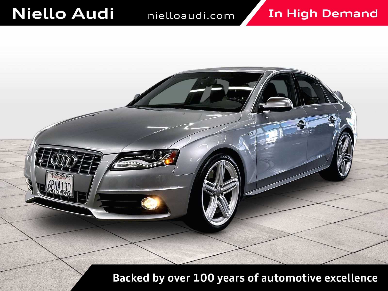 Quartz Gray Metallic 2011 Audi S4 Sedan All-Wheel Drive 7-Speed Automatic