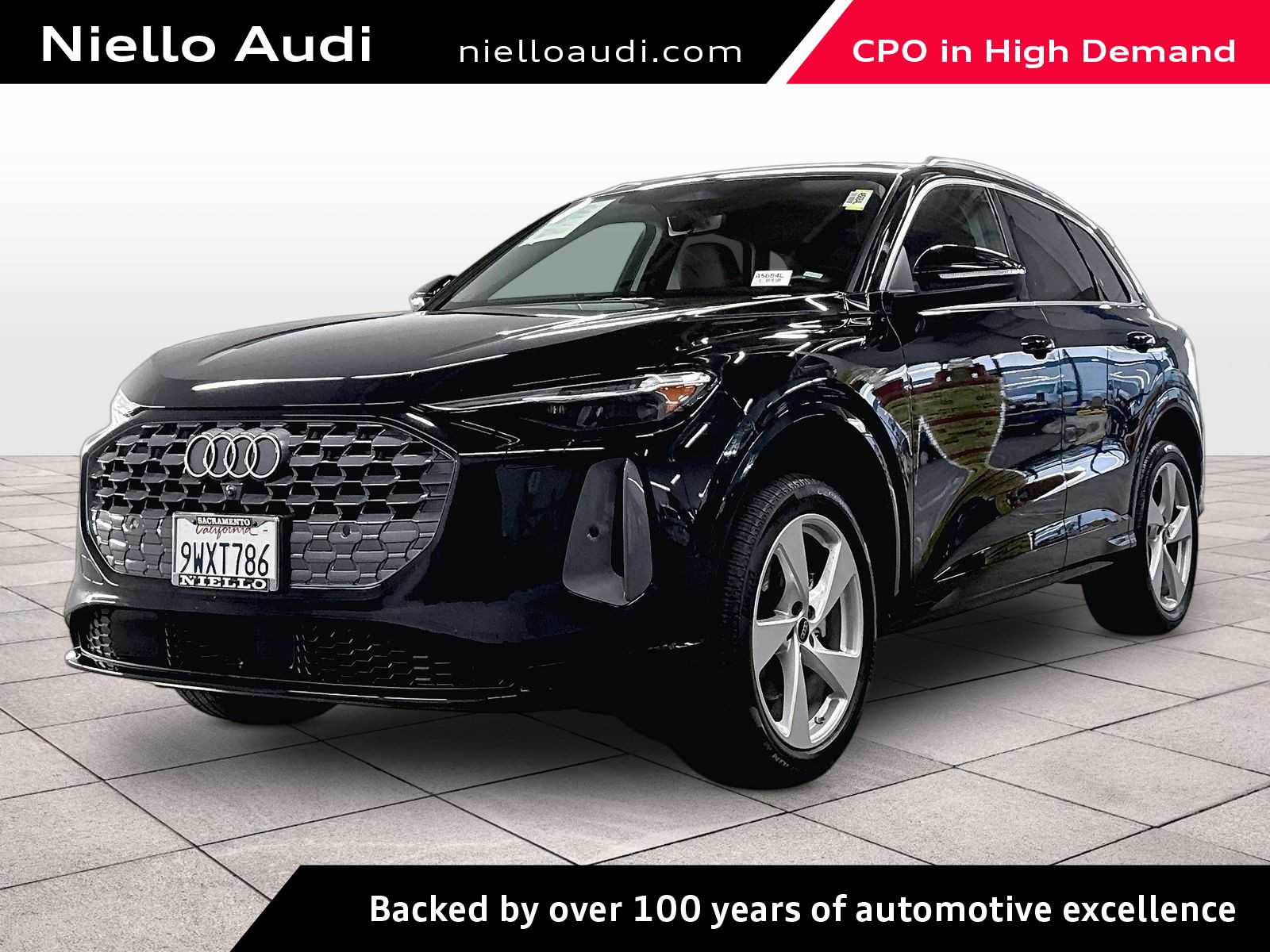 Mythos Black Metallic 2025 Audi Q5 SUV / Crossover All-Wheel Drive 7-Speed Automatic