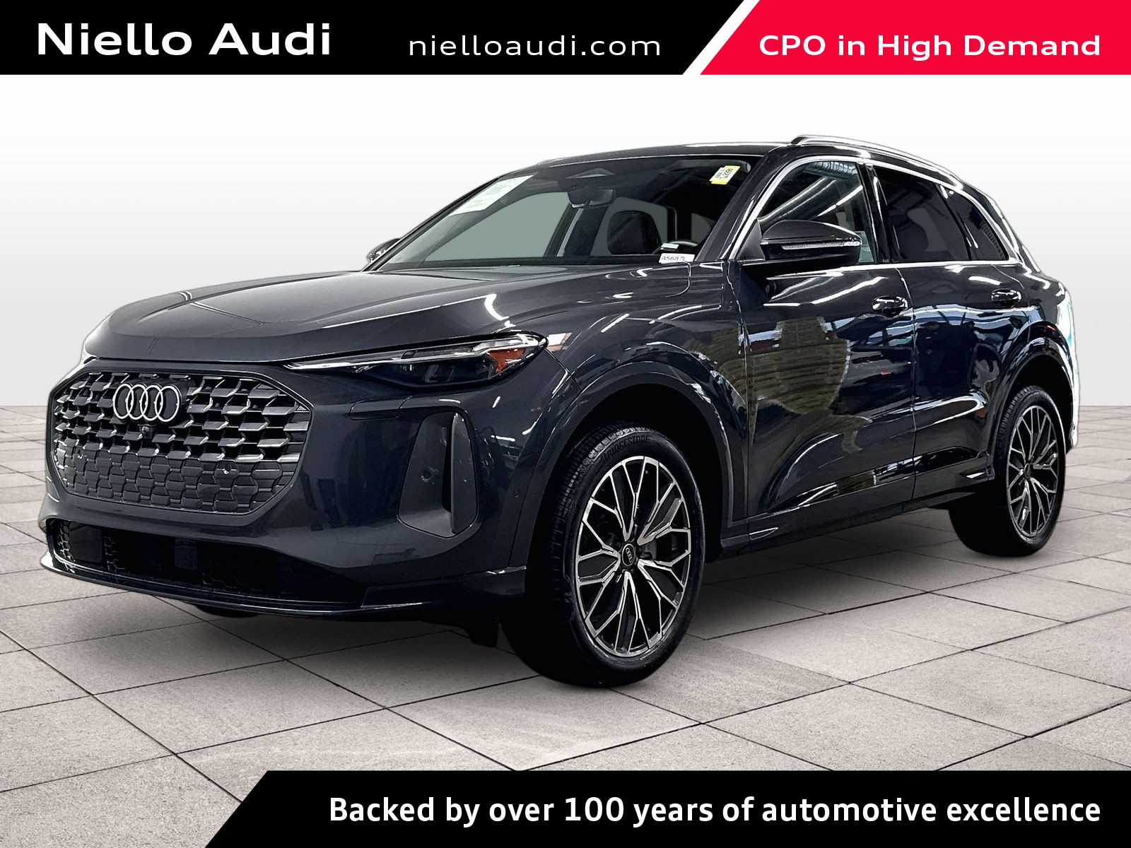 Tambora Gray Metallic 2025 Audi Q5 SUV / Crossover All-Wheel Drive 7-Speed Automatic