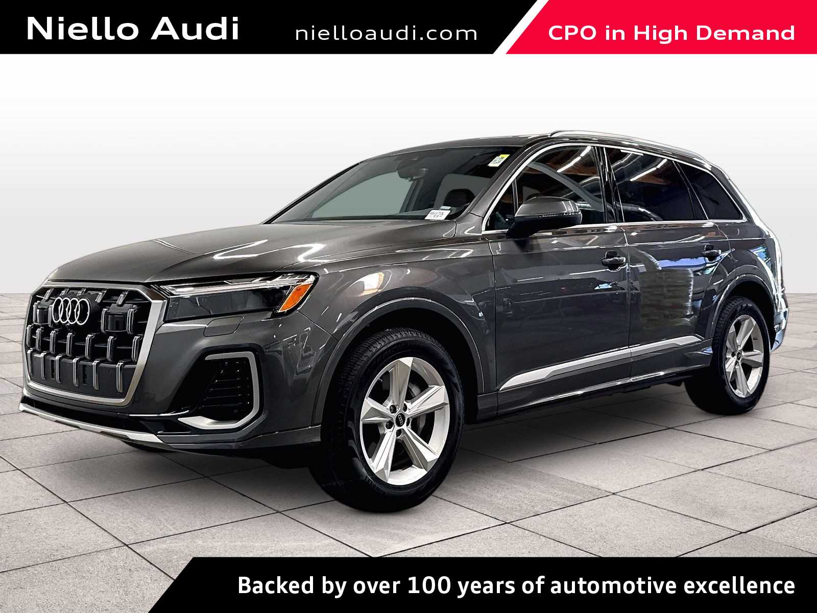 Samurai Gray Metallic 2026 Audi Q7 SUV / Crossover All-Wheel Drive 8-Speed Automatic