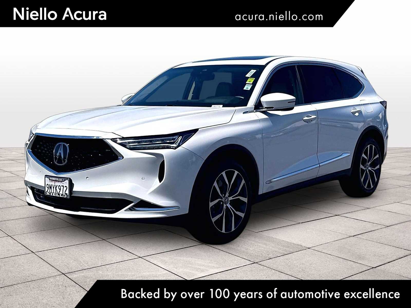 Platinum White Pearl 2024 Acura MDX SH-AWD with Technology Package SUV / Crossover All-Wheel Drive Automatic