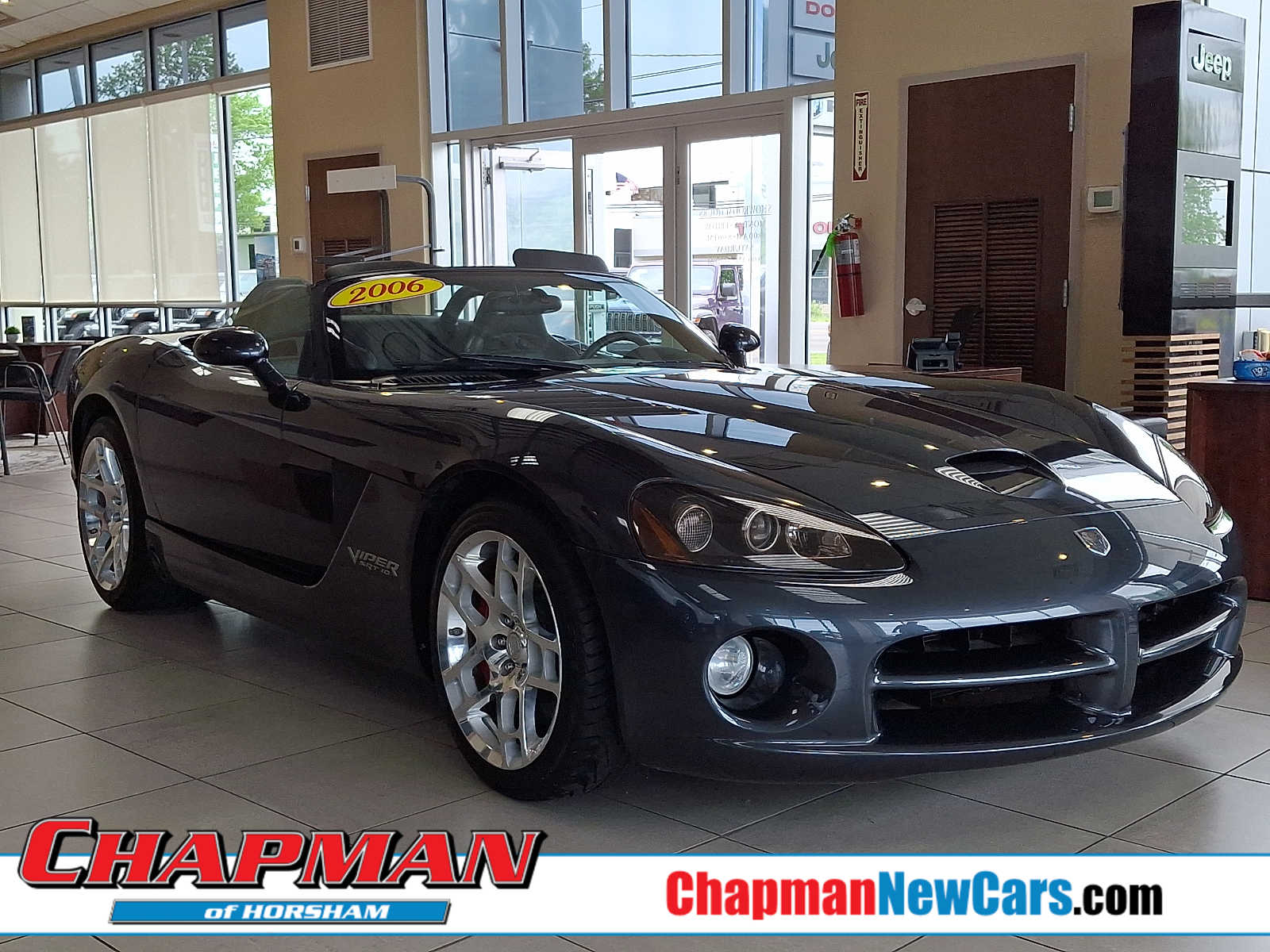 Viper Slate Crytal Pearl 2006 Dodge Viper SRT10 Roadster RWD Convertible Rear-Wheel Drive 6-Speed Manual