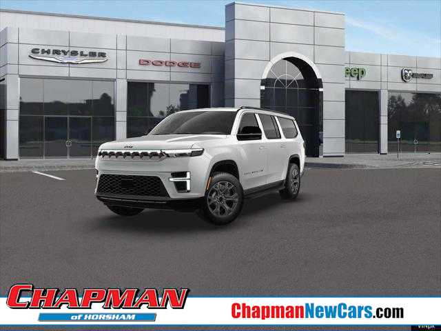 Bright White Clearcoat 2026 Jeep Grand Wagoneer L Limited Altitude 4WD SUV / Crossover Four-Wheel Drive 8-Speed Automatic