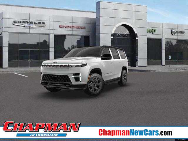 Bright White Clearcoat 2026 Jeep Grand Wagoneer Upland 4WD SUV / Crossover Four-Wheel Drive 8-Speed Automatic